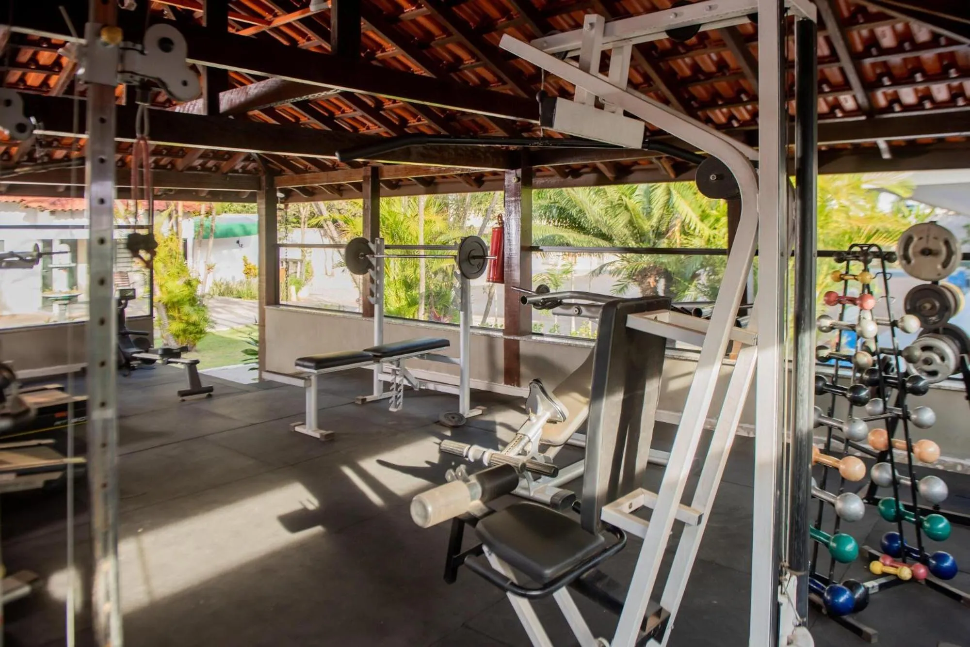 Fitness centre/facilities in Hotel Tropical Garden