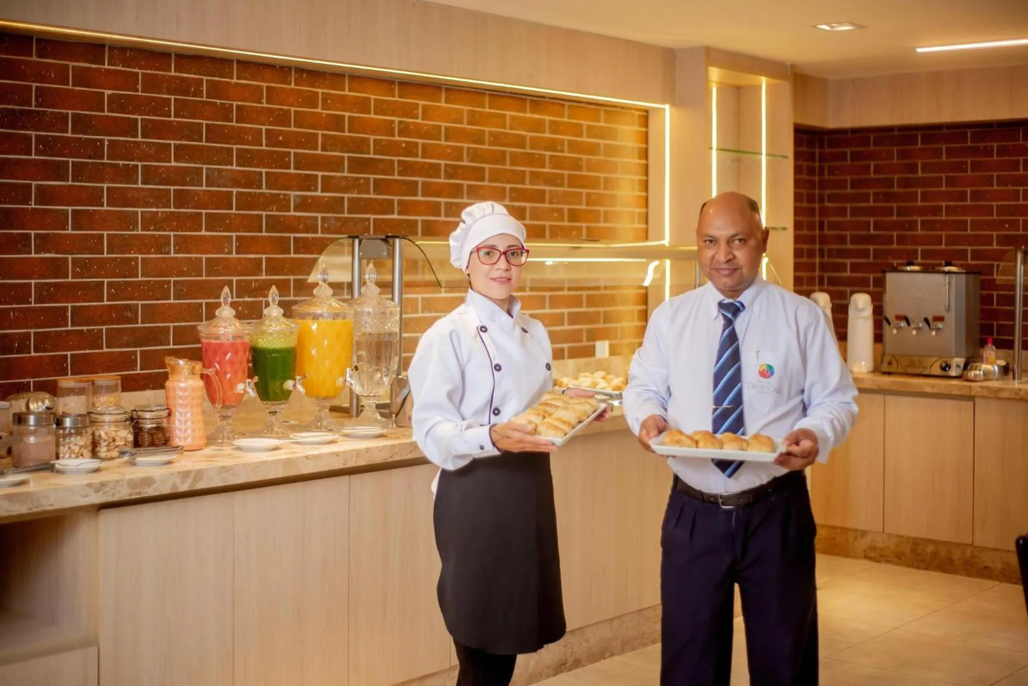 Staff in Hotel Tropical Garden