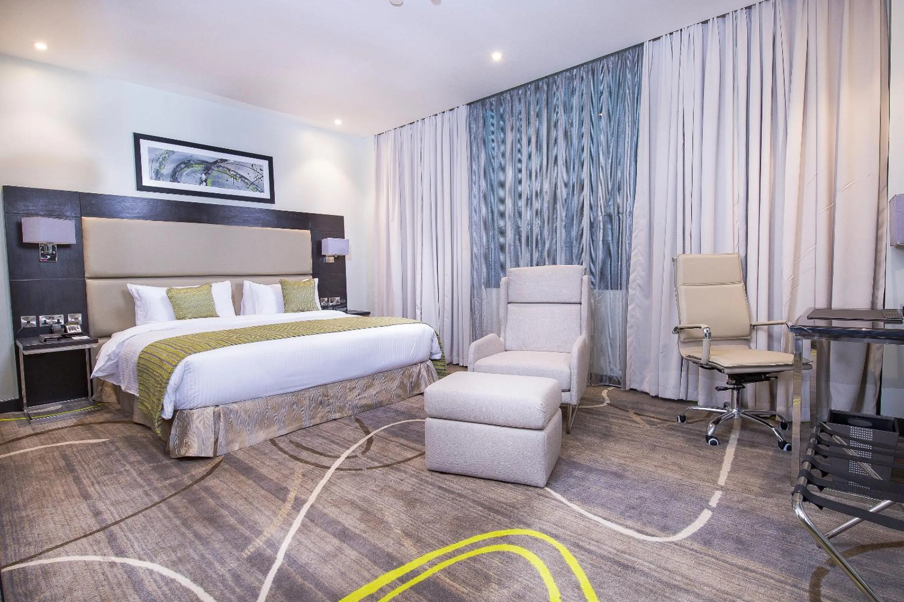 Bedroom, Bed in Royal Canaan Nairobi Hotel