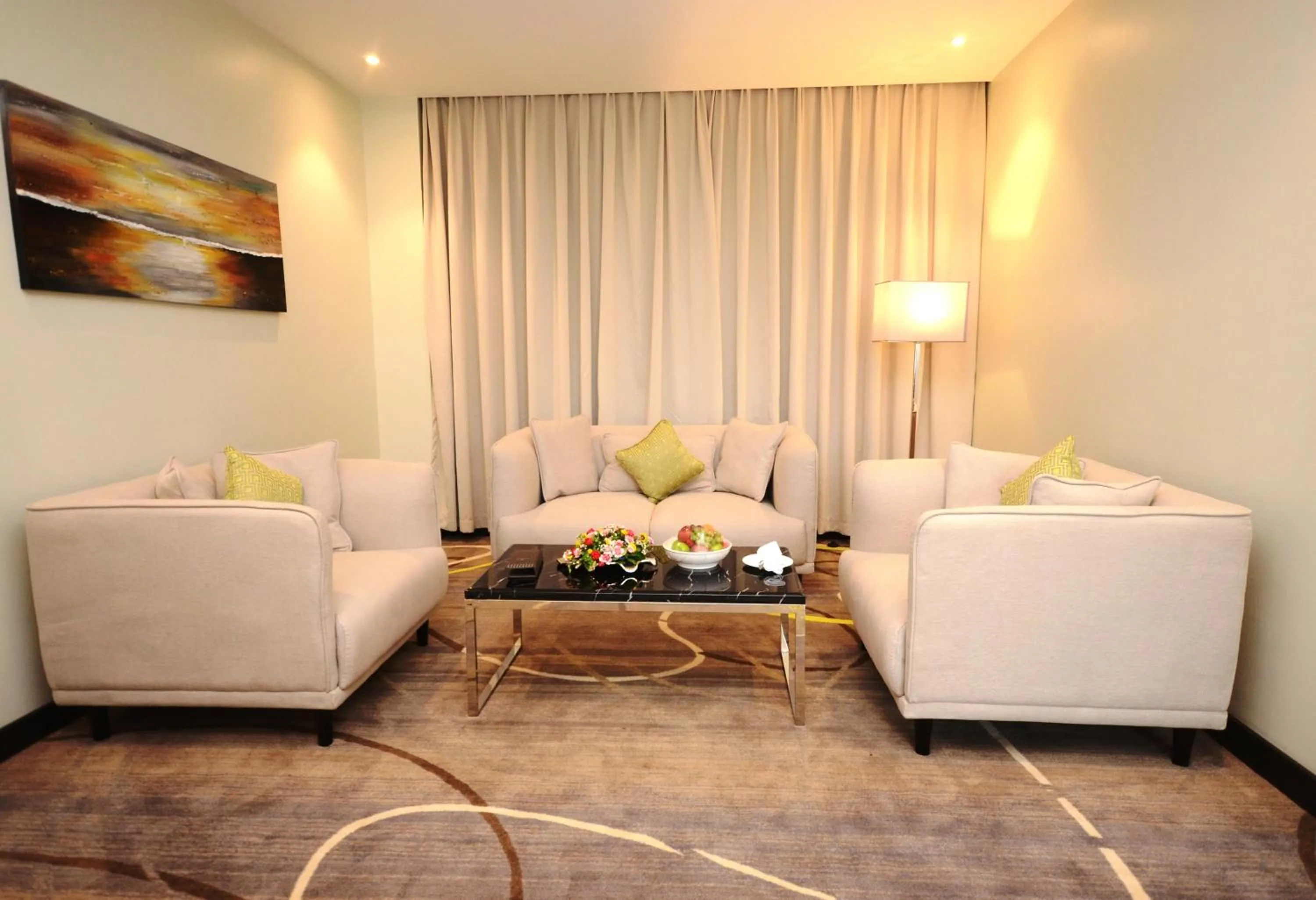 Living room in Royal Tulip Canaan Nairobi