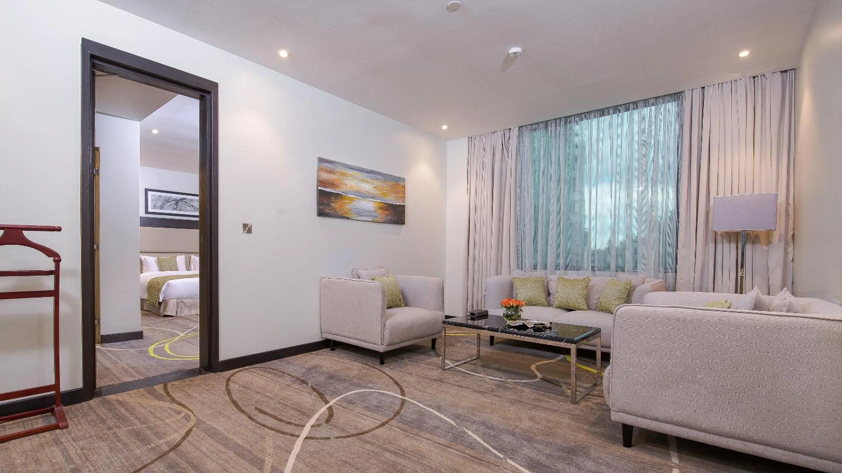 Living room in Royal Tulip Canaan Nairobi