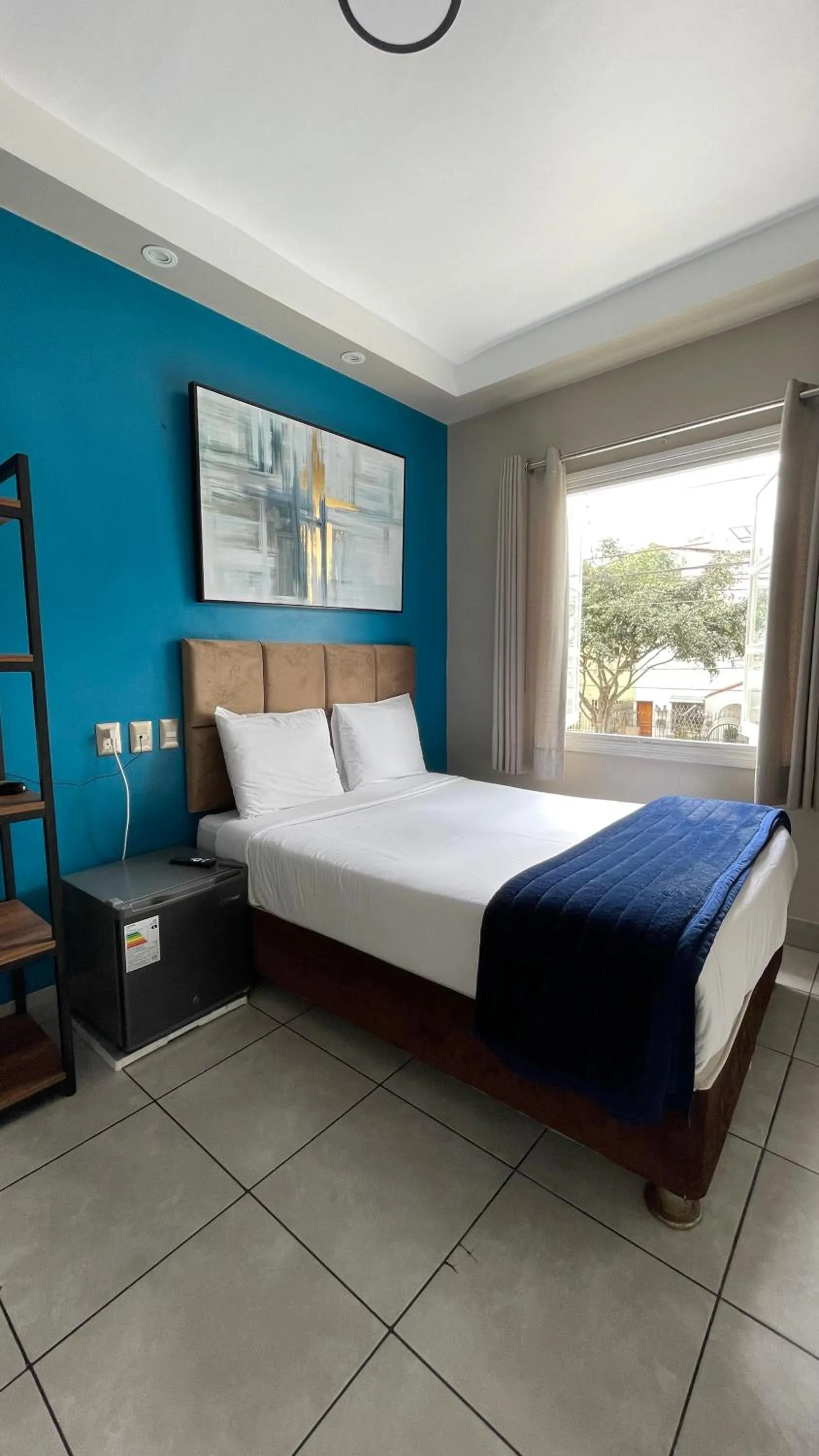 Bed in Residencial Alfa Hotel