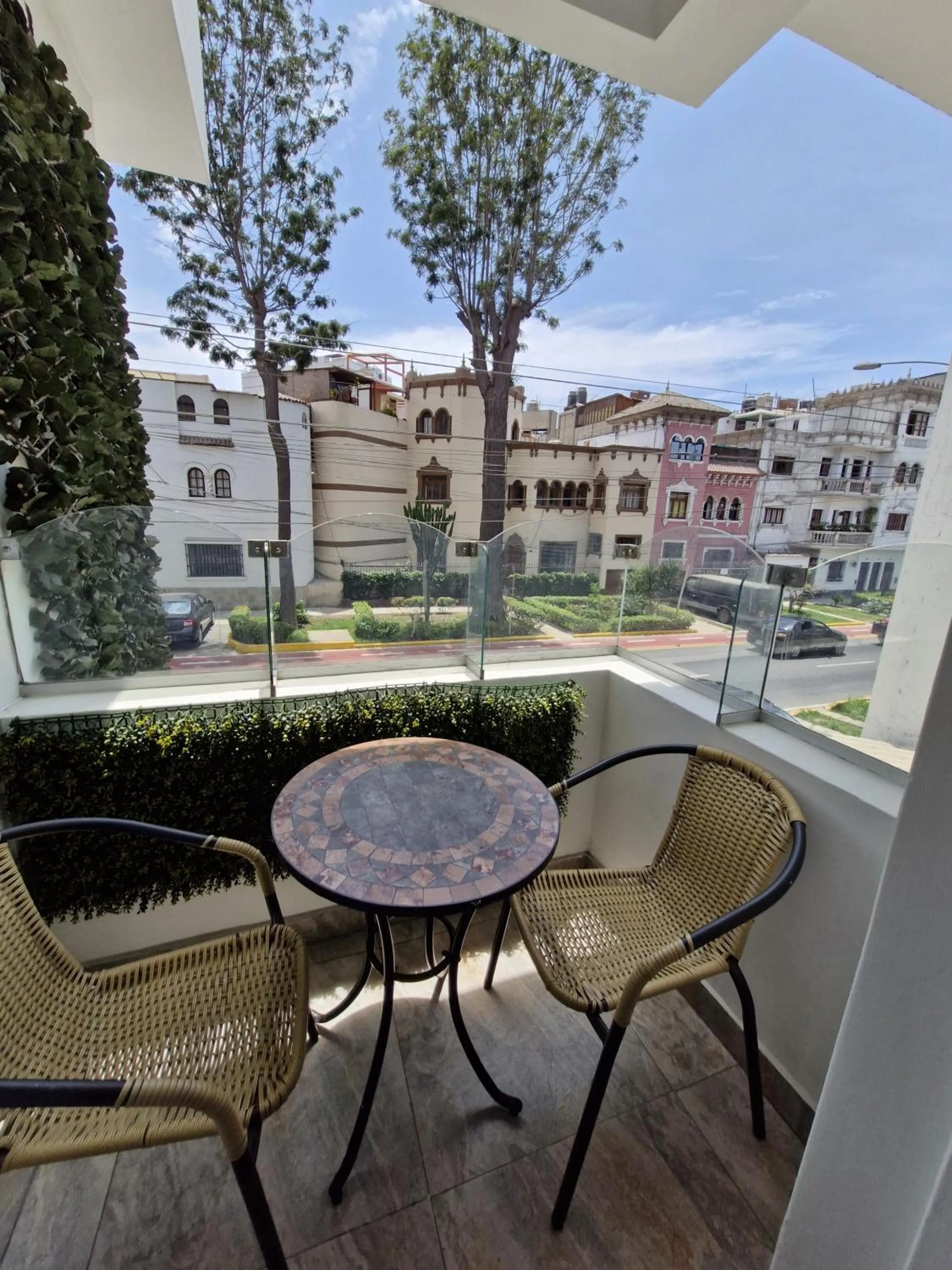 Balcony/Terrace in Residencial Alfa Hotel