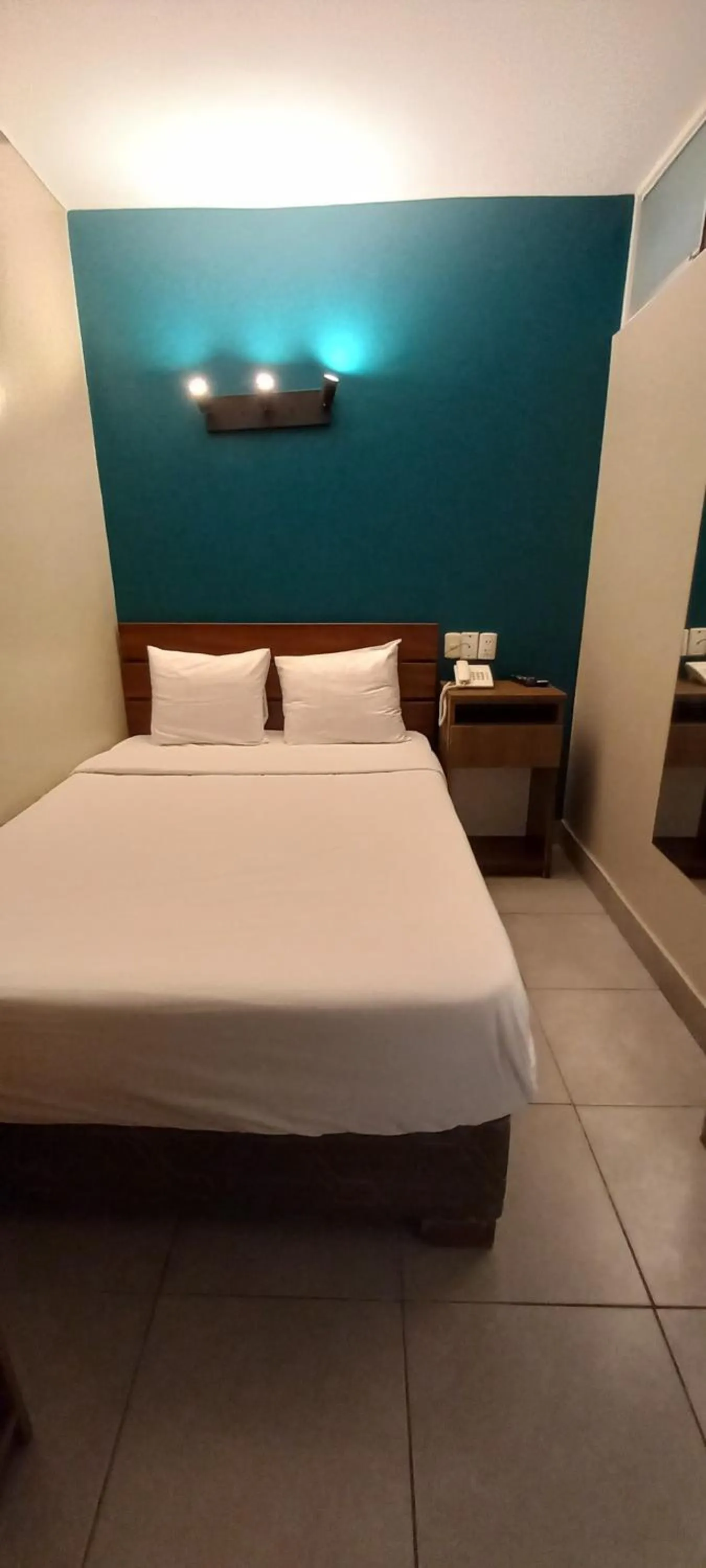 Bed in Residencial Alfa Hotel
