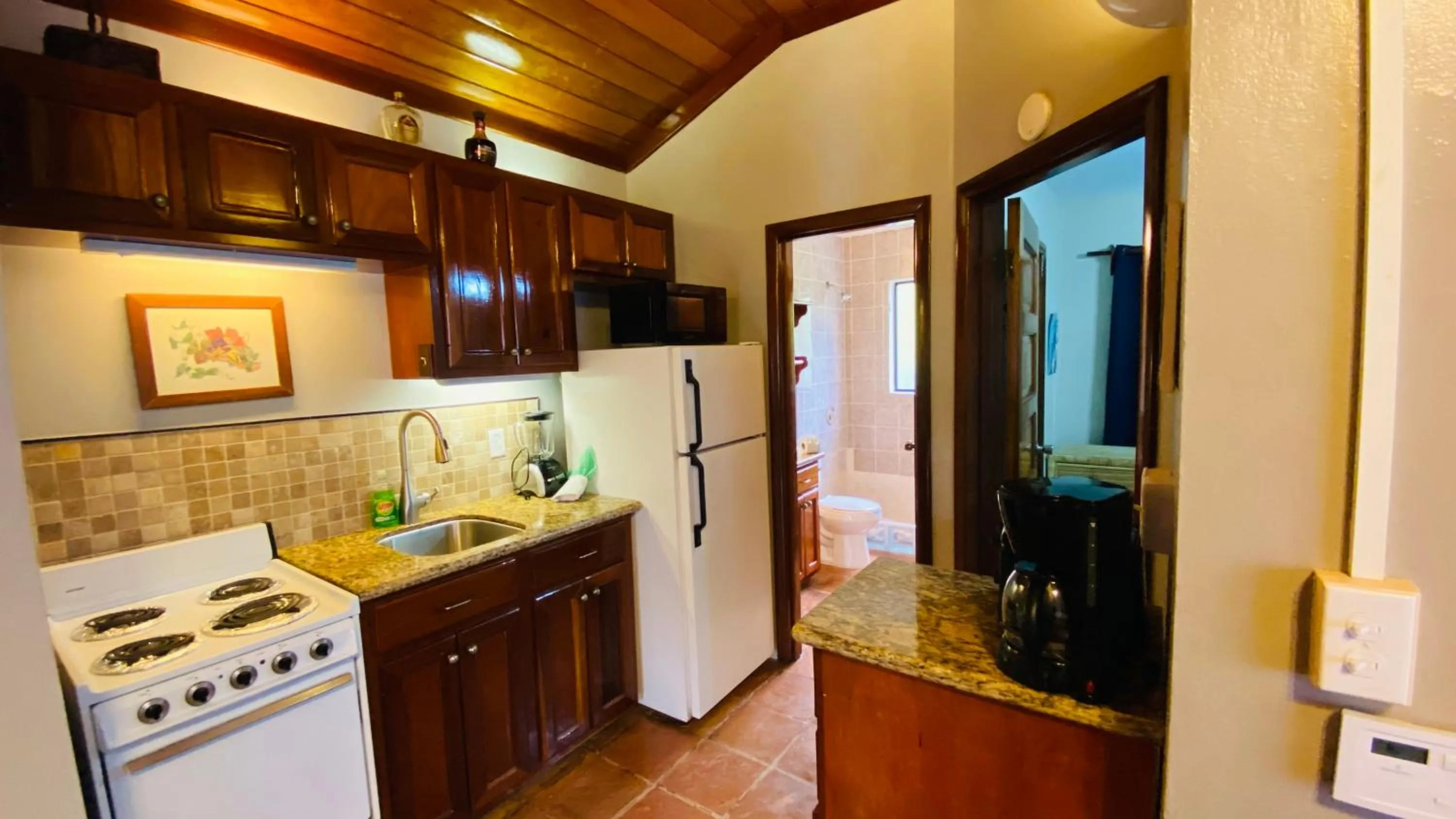 kitchen in Tradewinds Paradise Villas