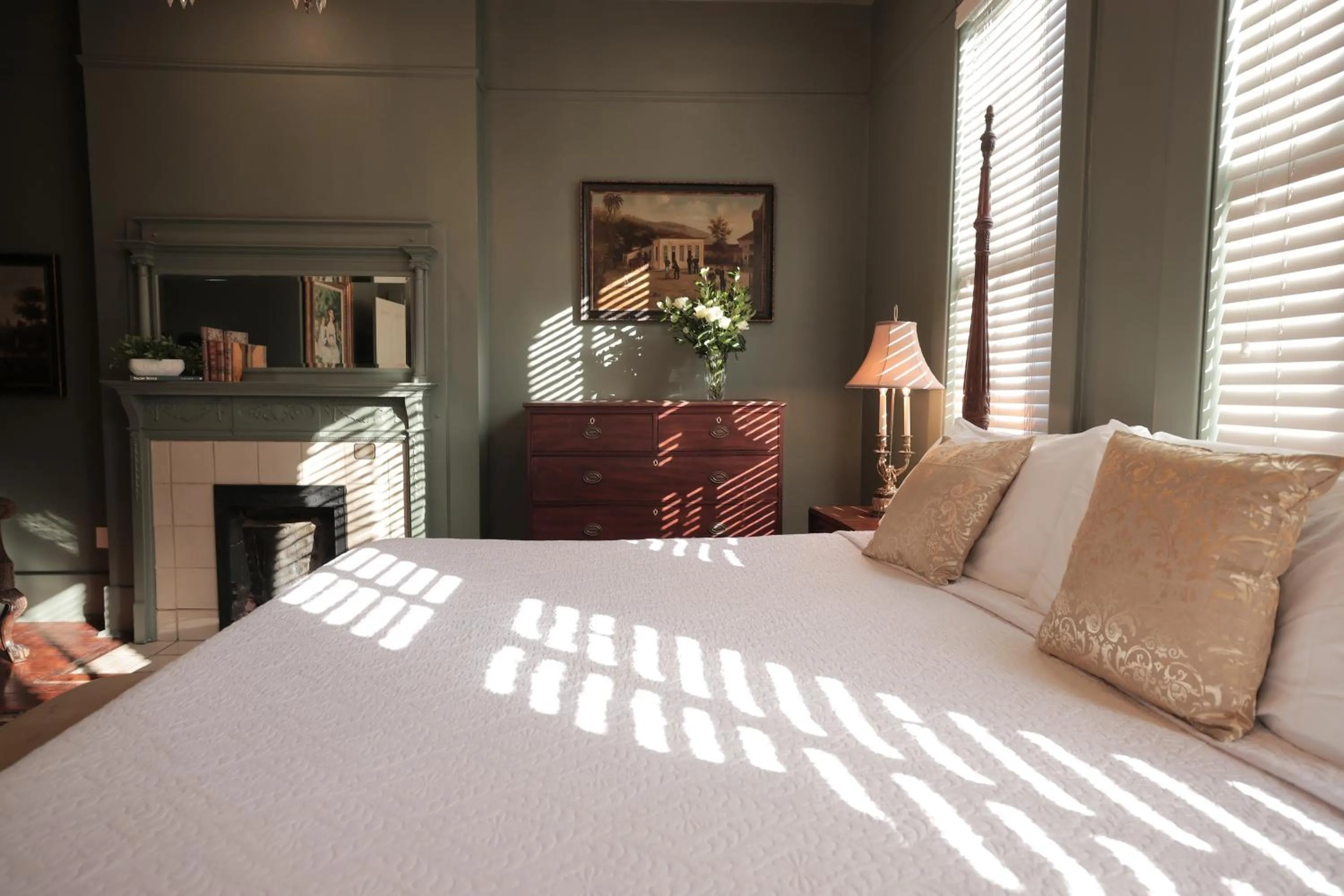 Bed in Foley House Inn