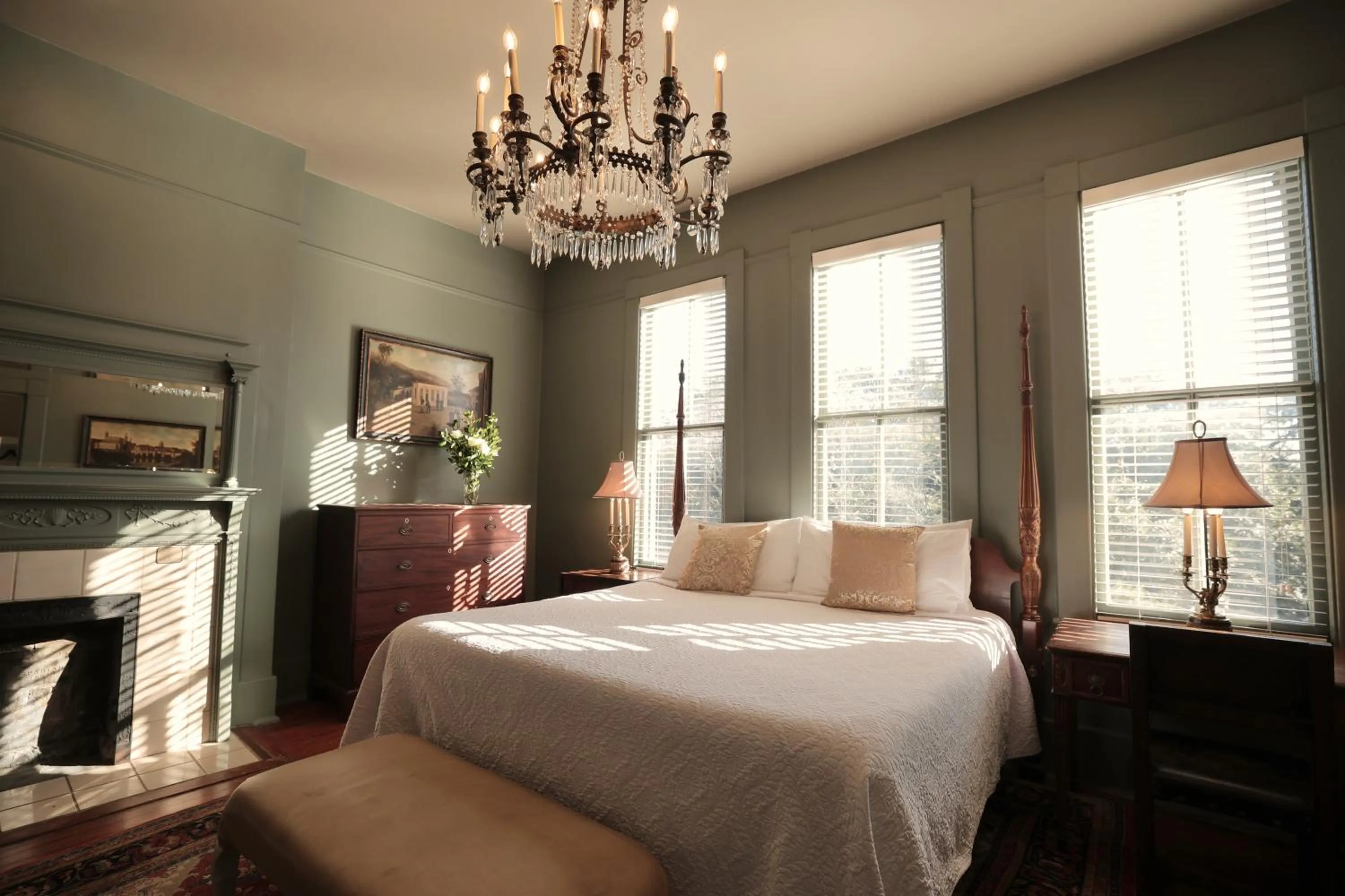 Bed in Foley House Inn