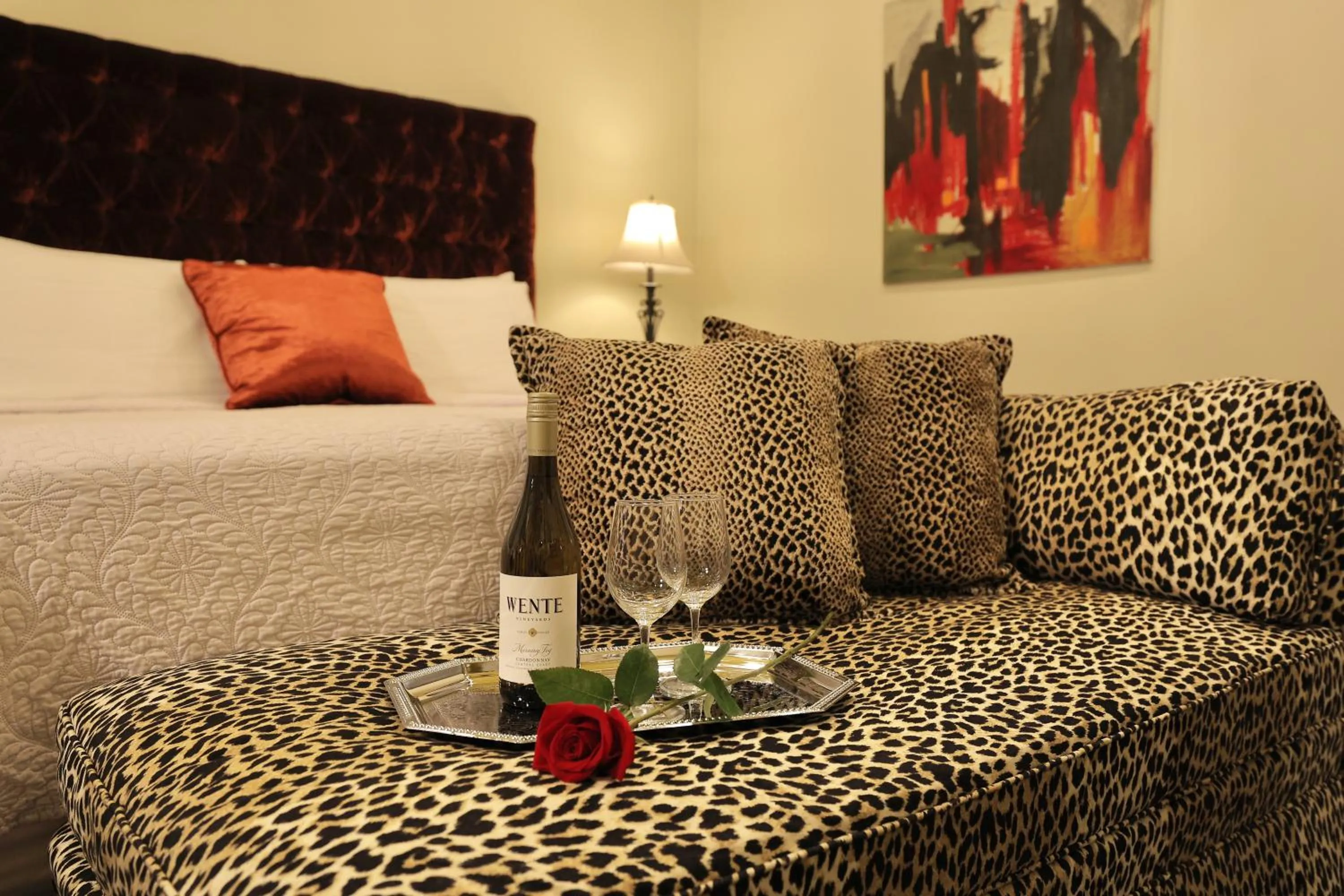 Bed in Foley House Inn