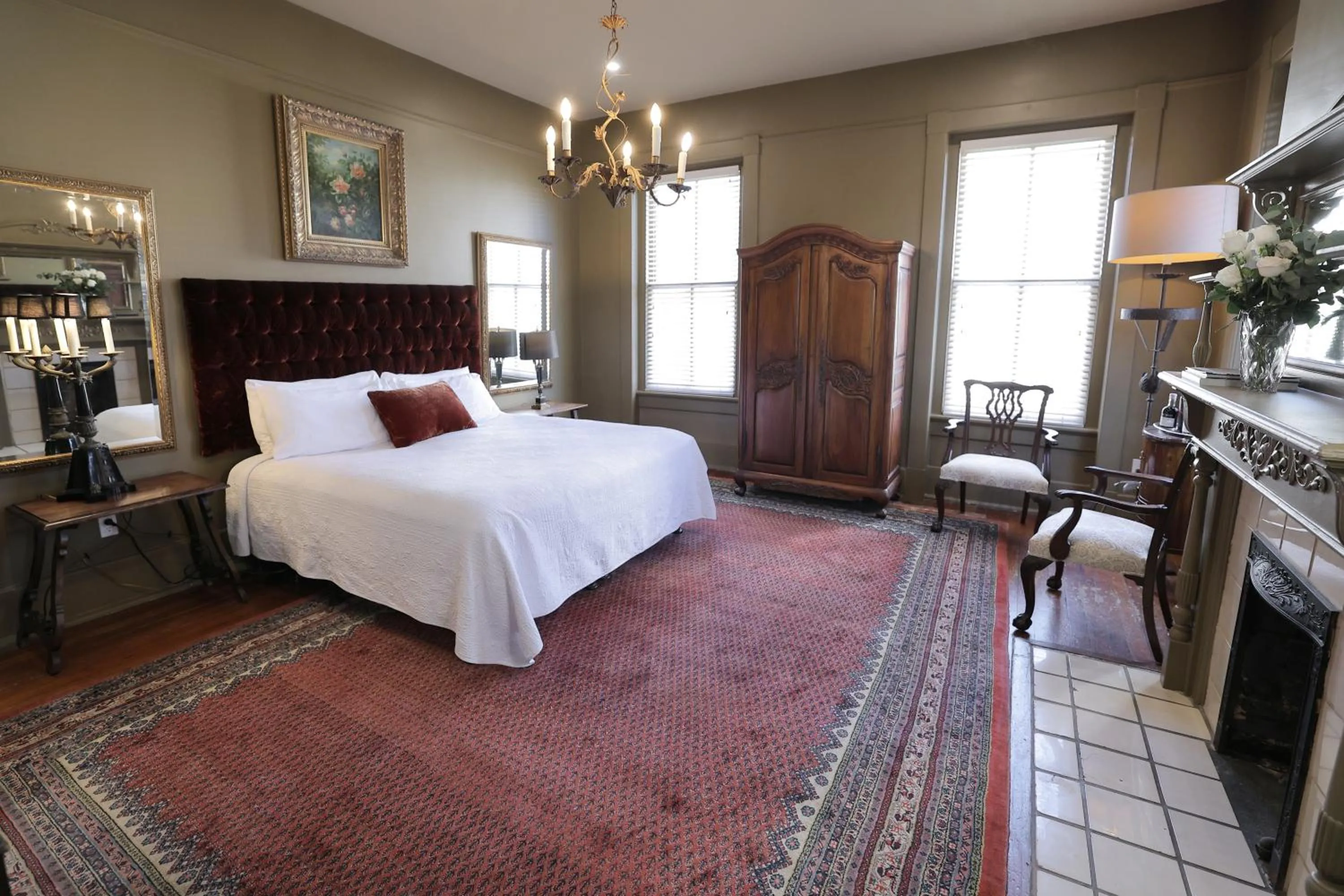 Bed in Foley House Inn