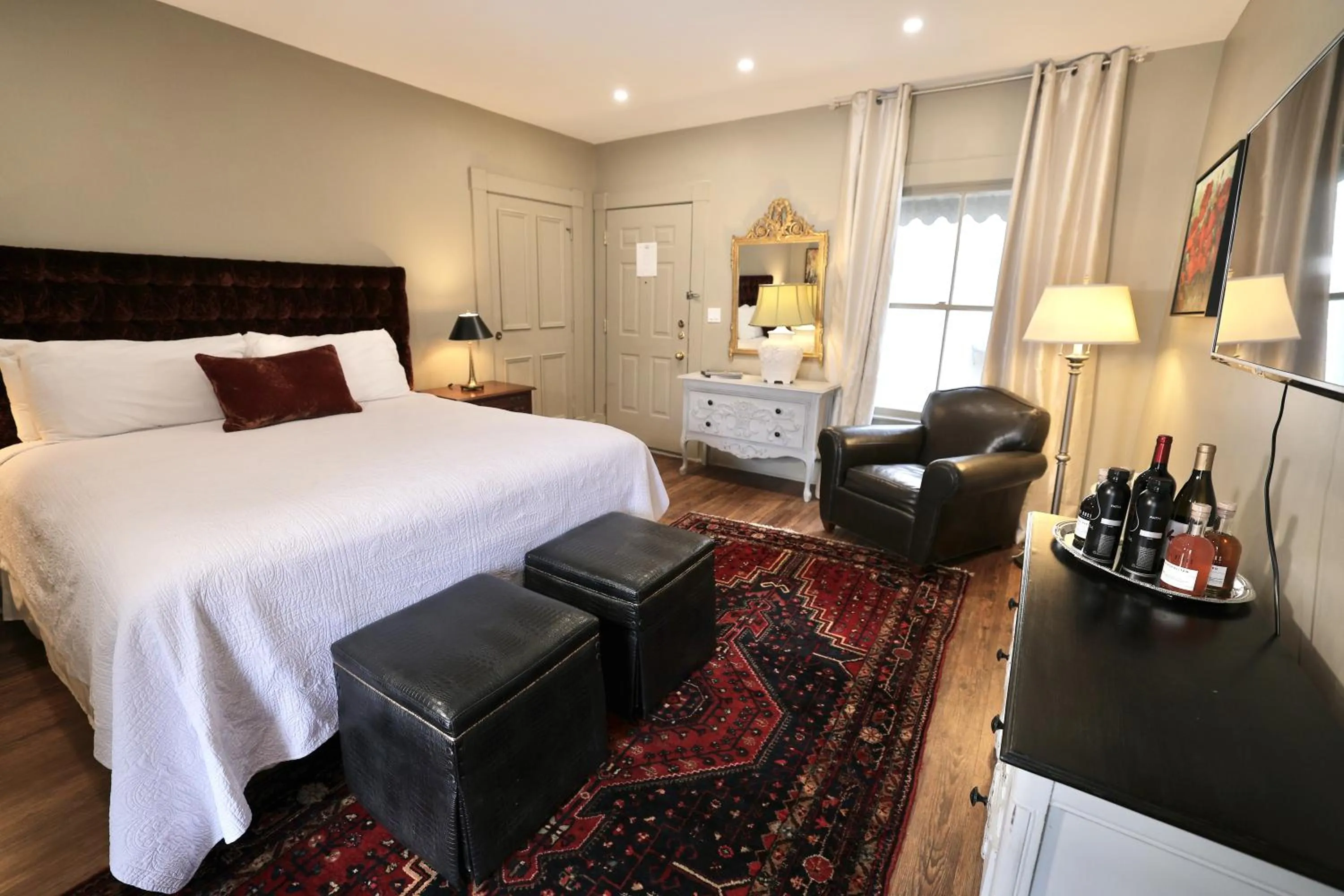 Bed in Foley House Inn