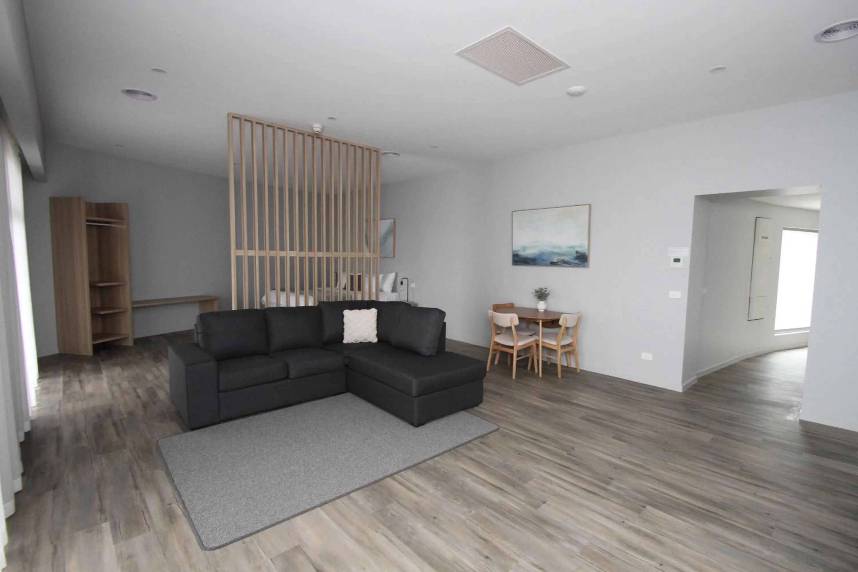 Living room in Waterfront Apartments