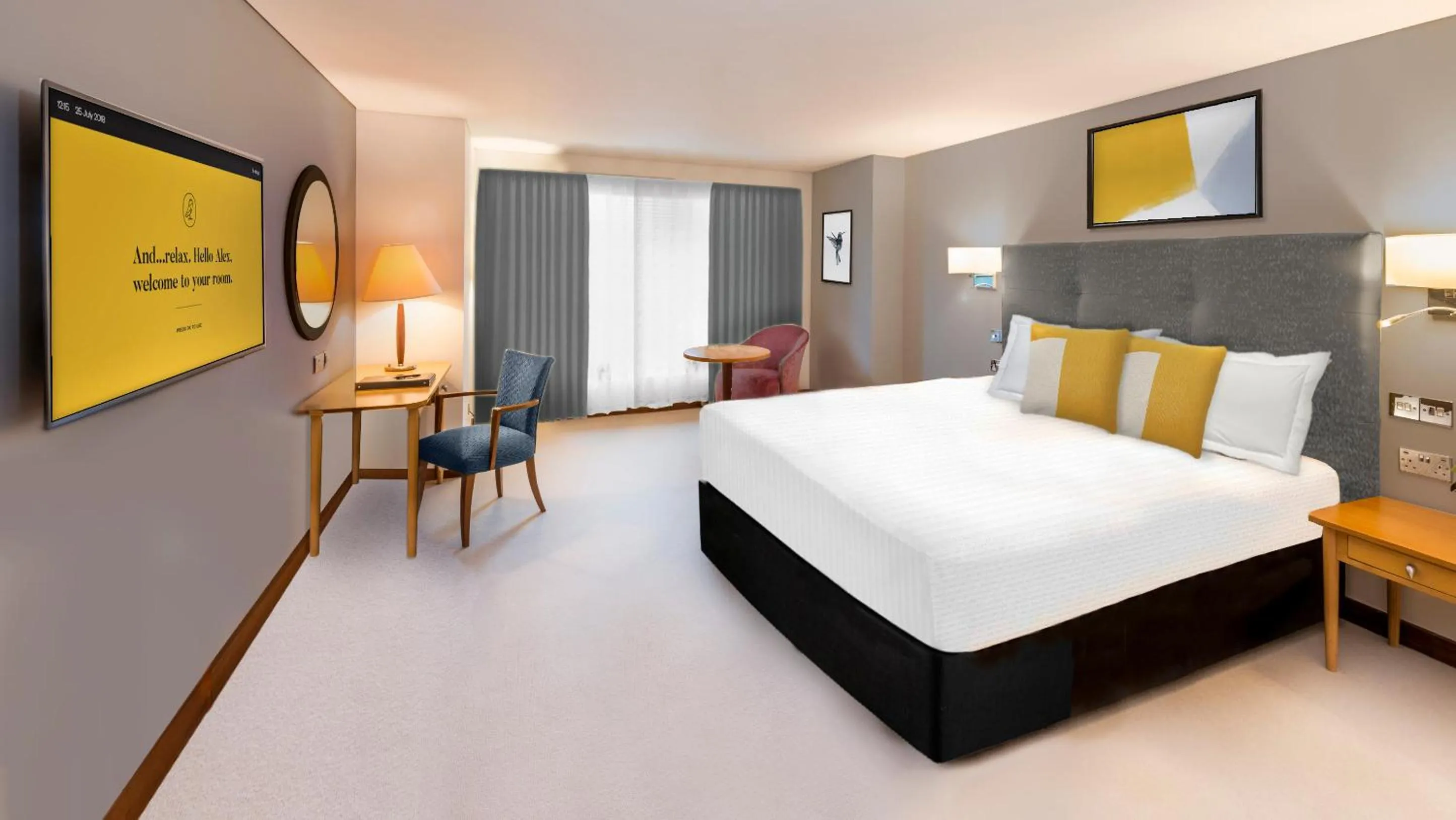 Photo of the whole room, Bed in voco Reading