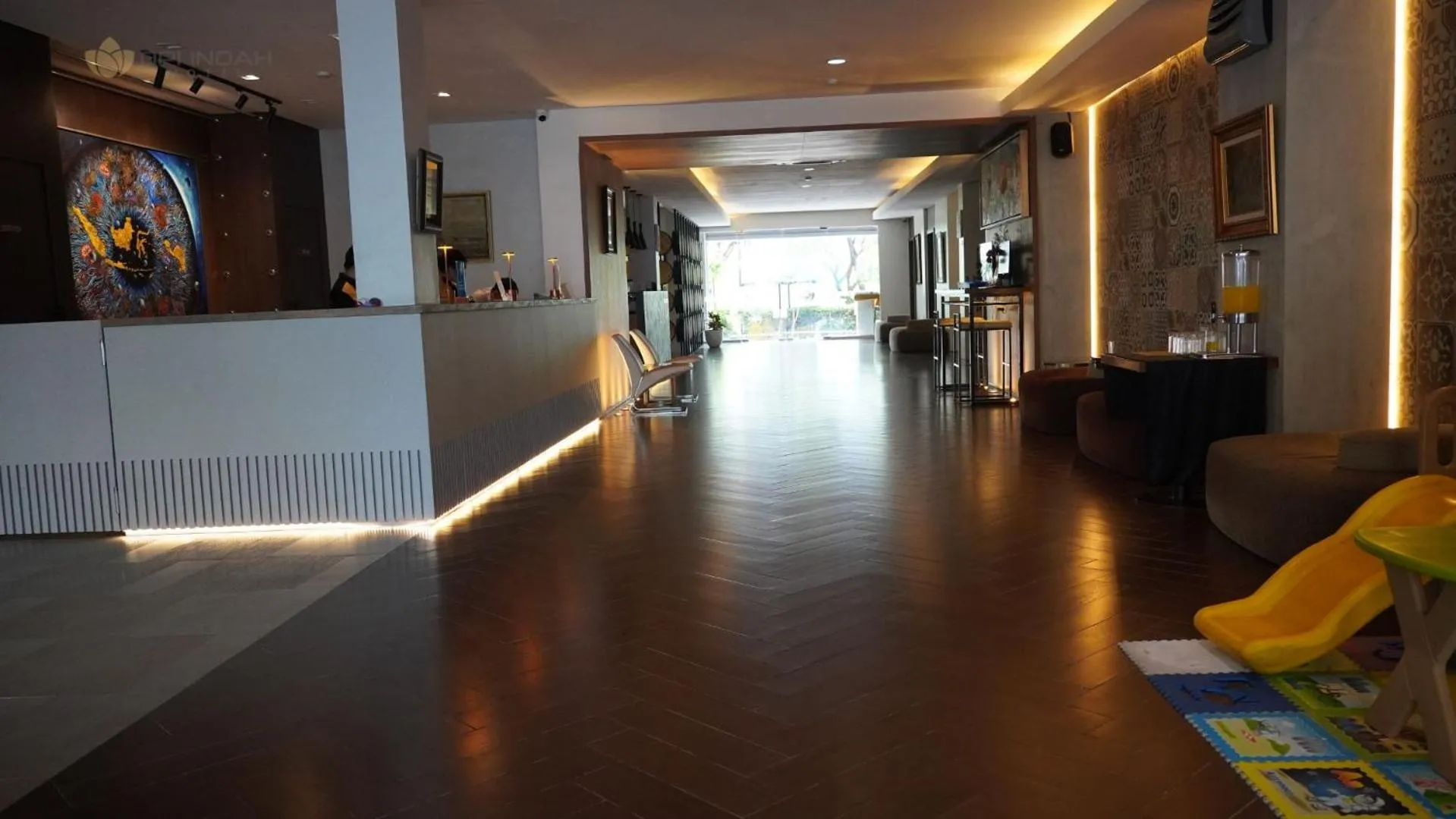 Lobby or reception in OPI Indah Hotel