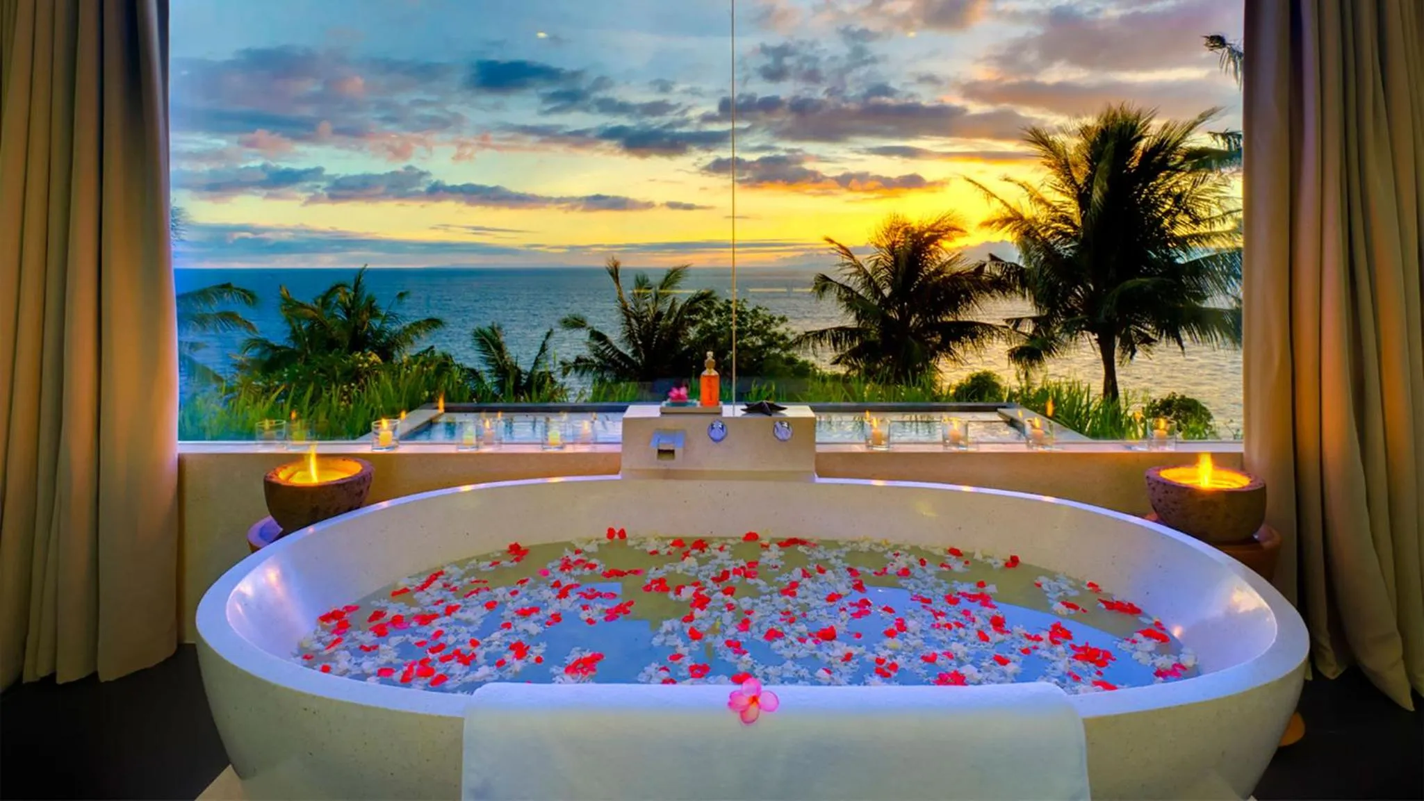 Natural landscape in Malimbu Cliff Villa by Elite Havens