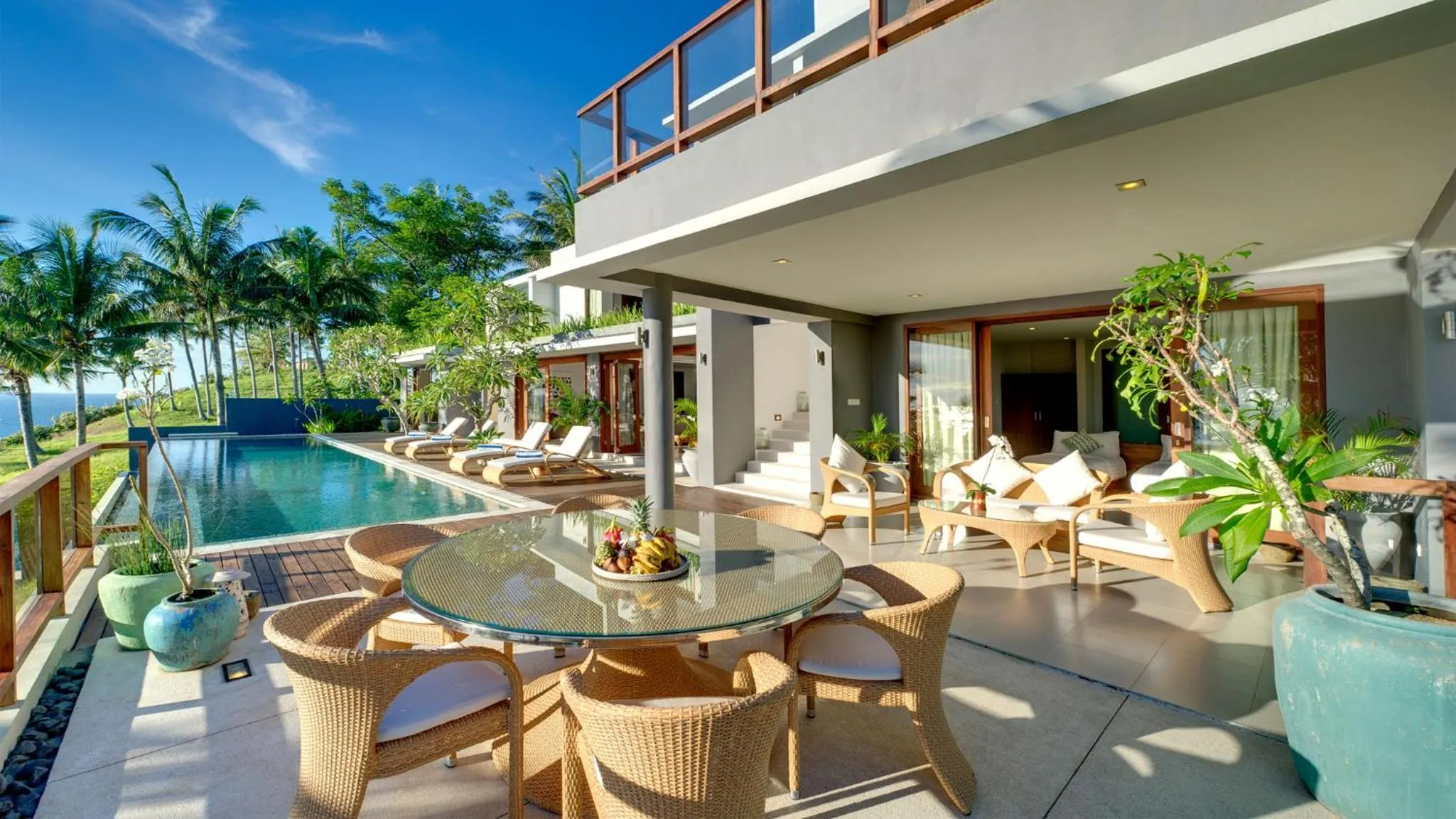 Property building in Malimbu Cliff Villa by Elite Havens