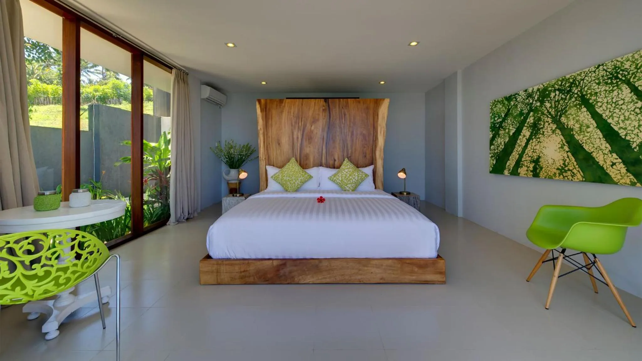 Bed in Malimbu Cliff Villa by Elite Havens