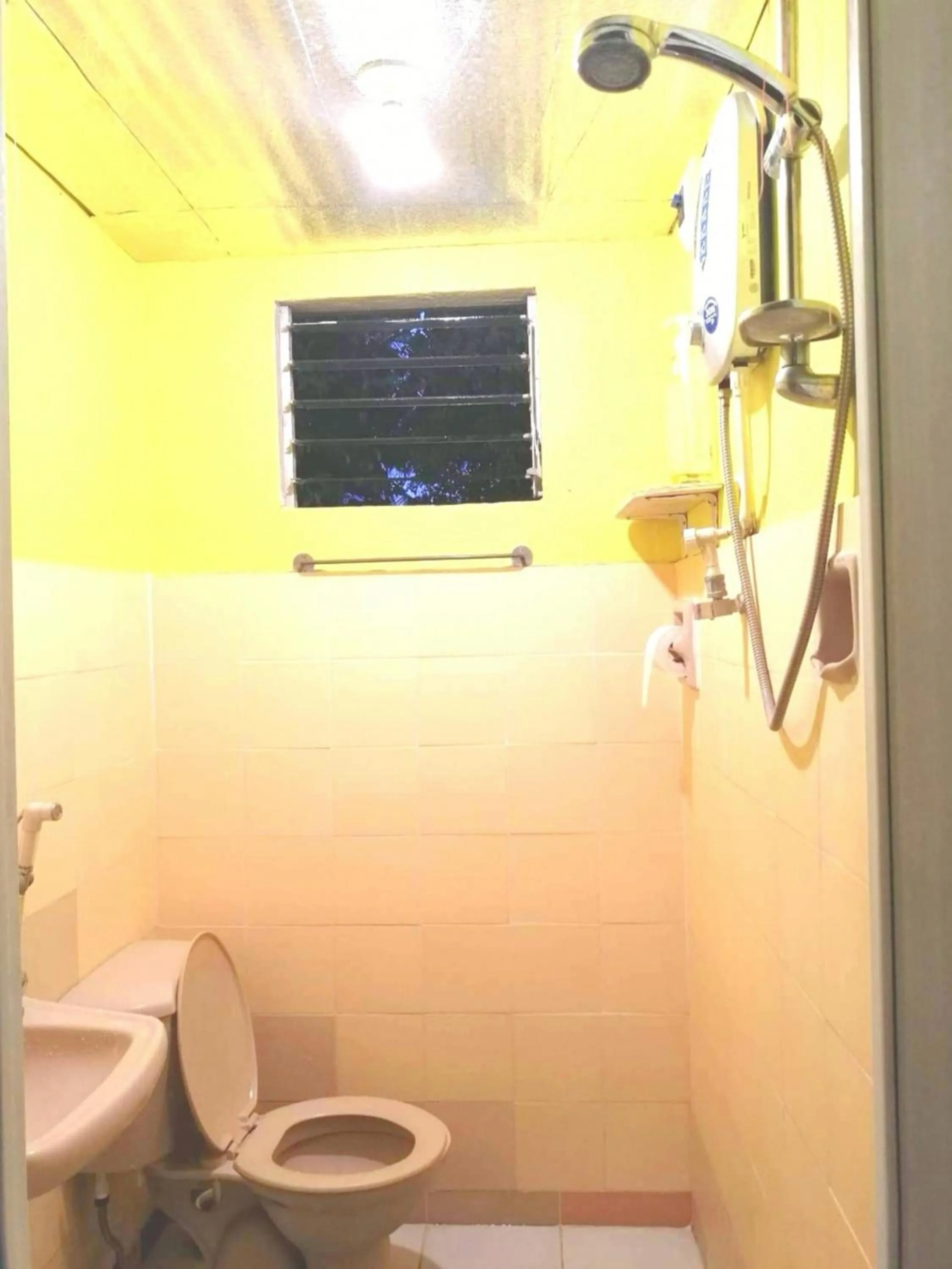 Toilet in Stay N Save B&B