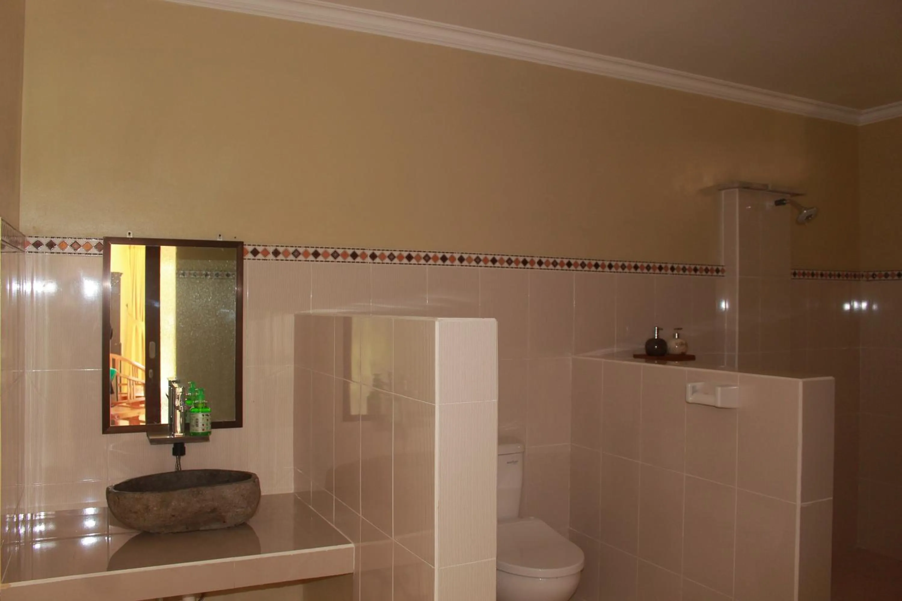 Shower in Taman Padi Villa