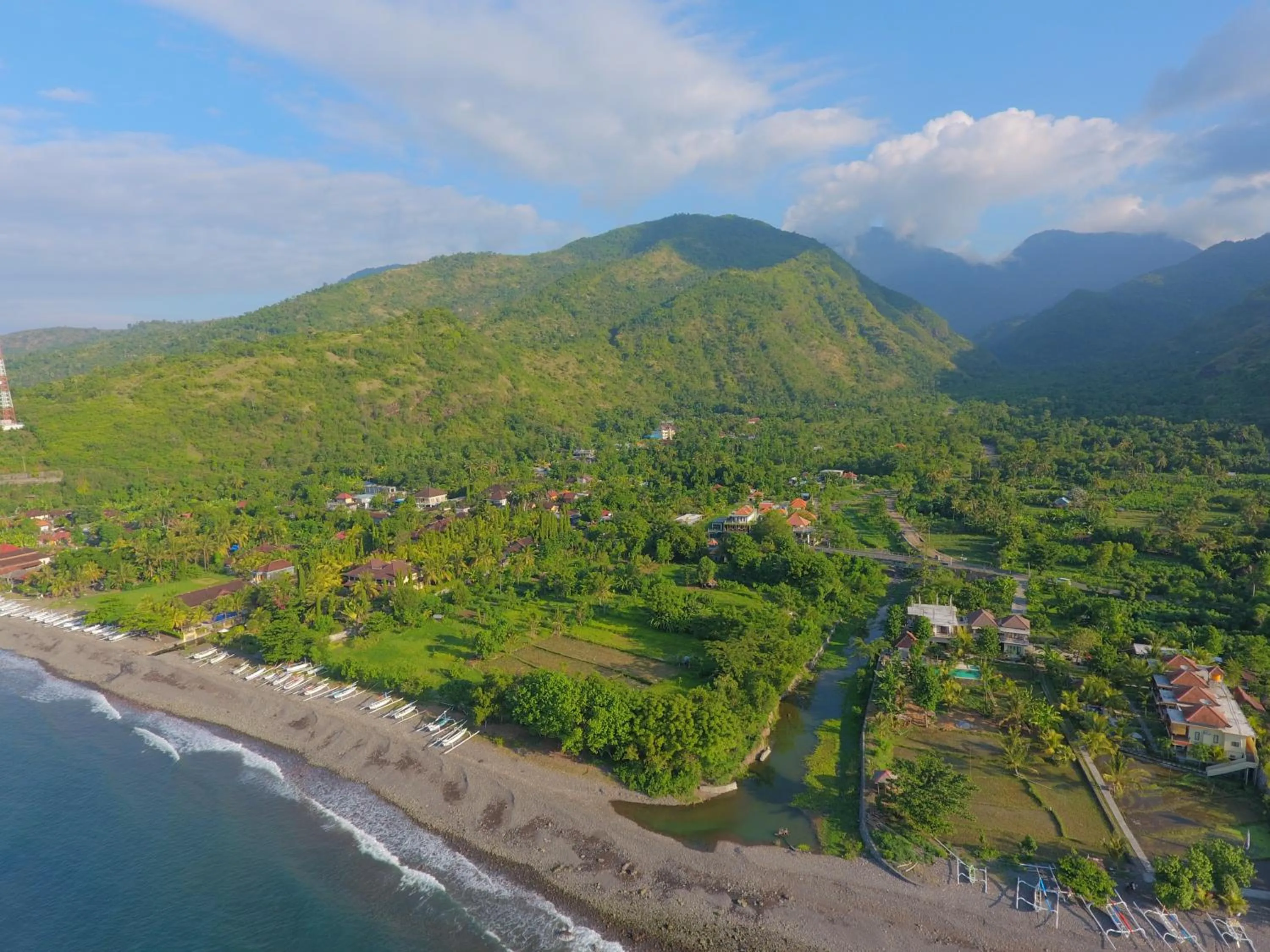 Mountain view in Taman Padi Villa
