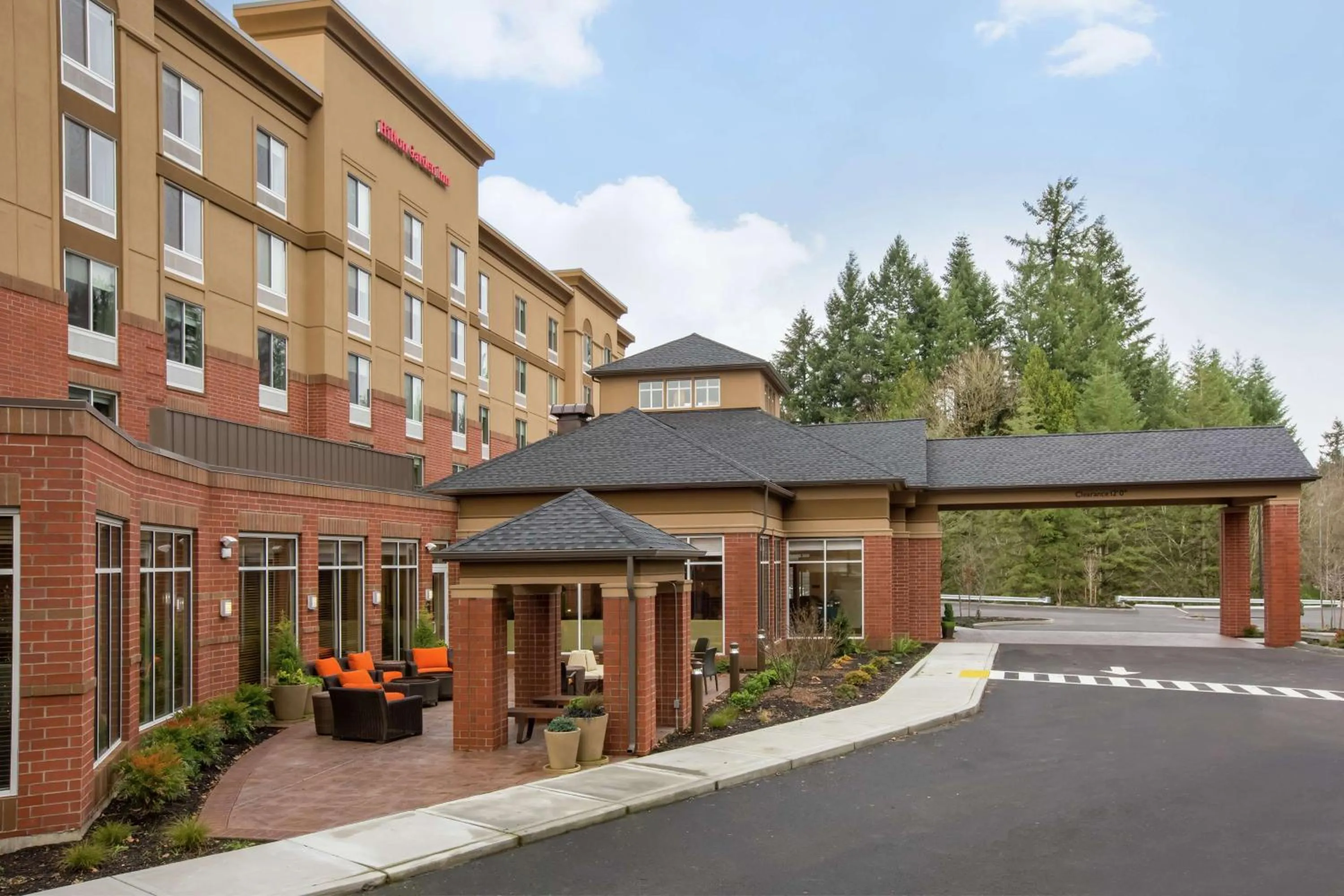 Property building in Hilton Garden Inn Olympia, WA