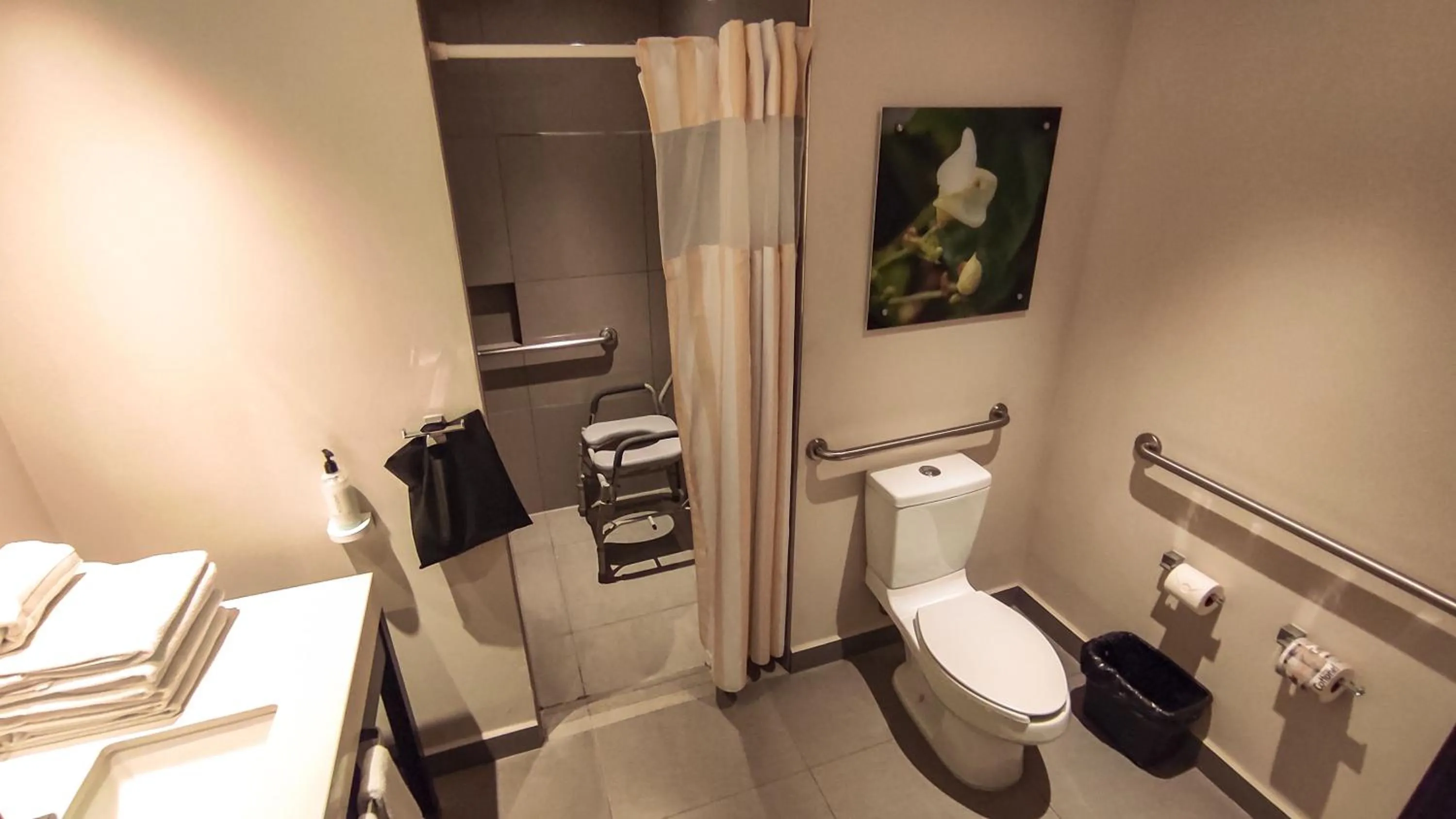 Bathroom in Hilton Garden Inn Puebla Angelopolis