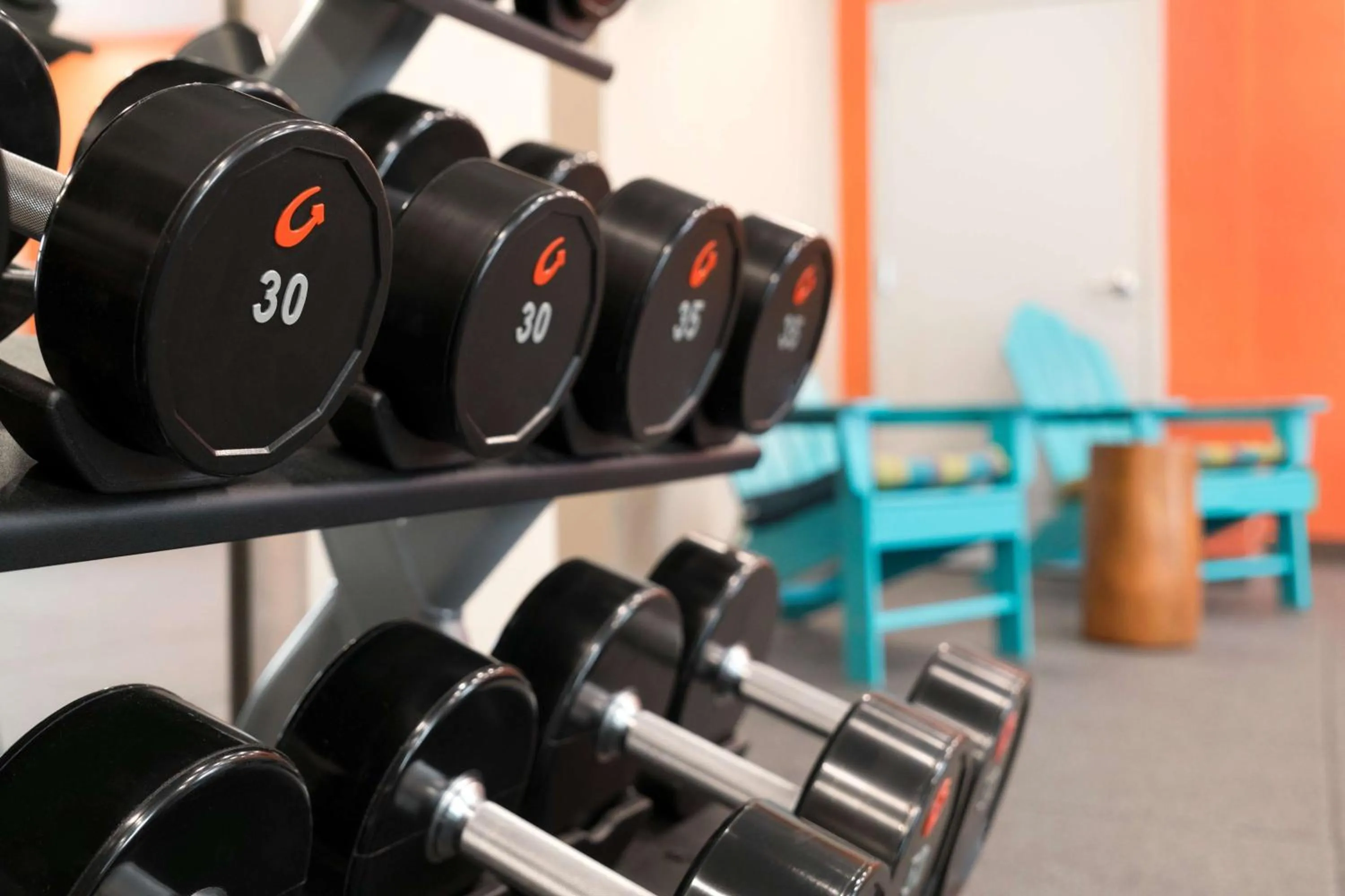 Fitness centre/facilities in Home2 Suites by Hilton Roanoke