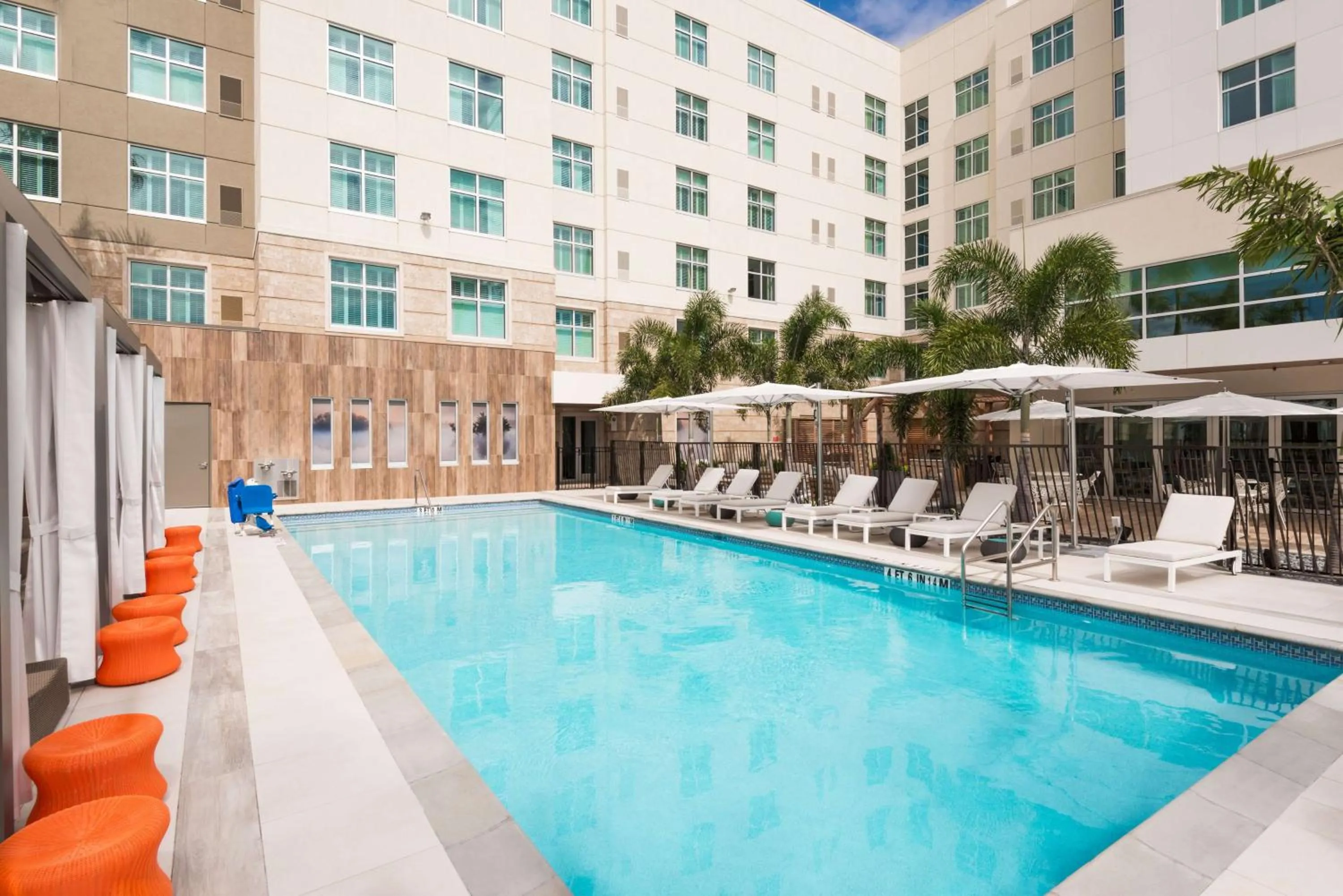 Pool view in Homewood Suites by Hilton Sarasota-Lakewood Ranch