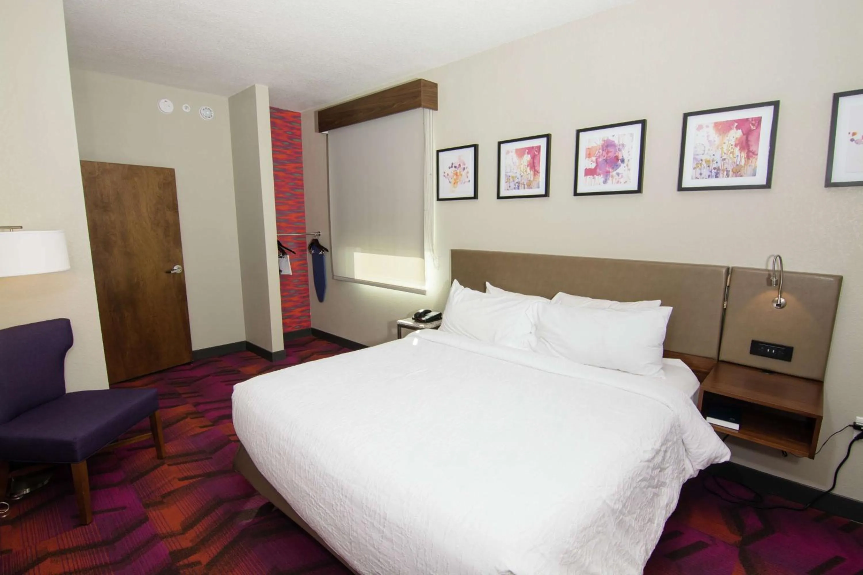 Photo of the whole room, Bed in Hilton Garden Inn Tampa Suncoast Parkway