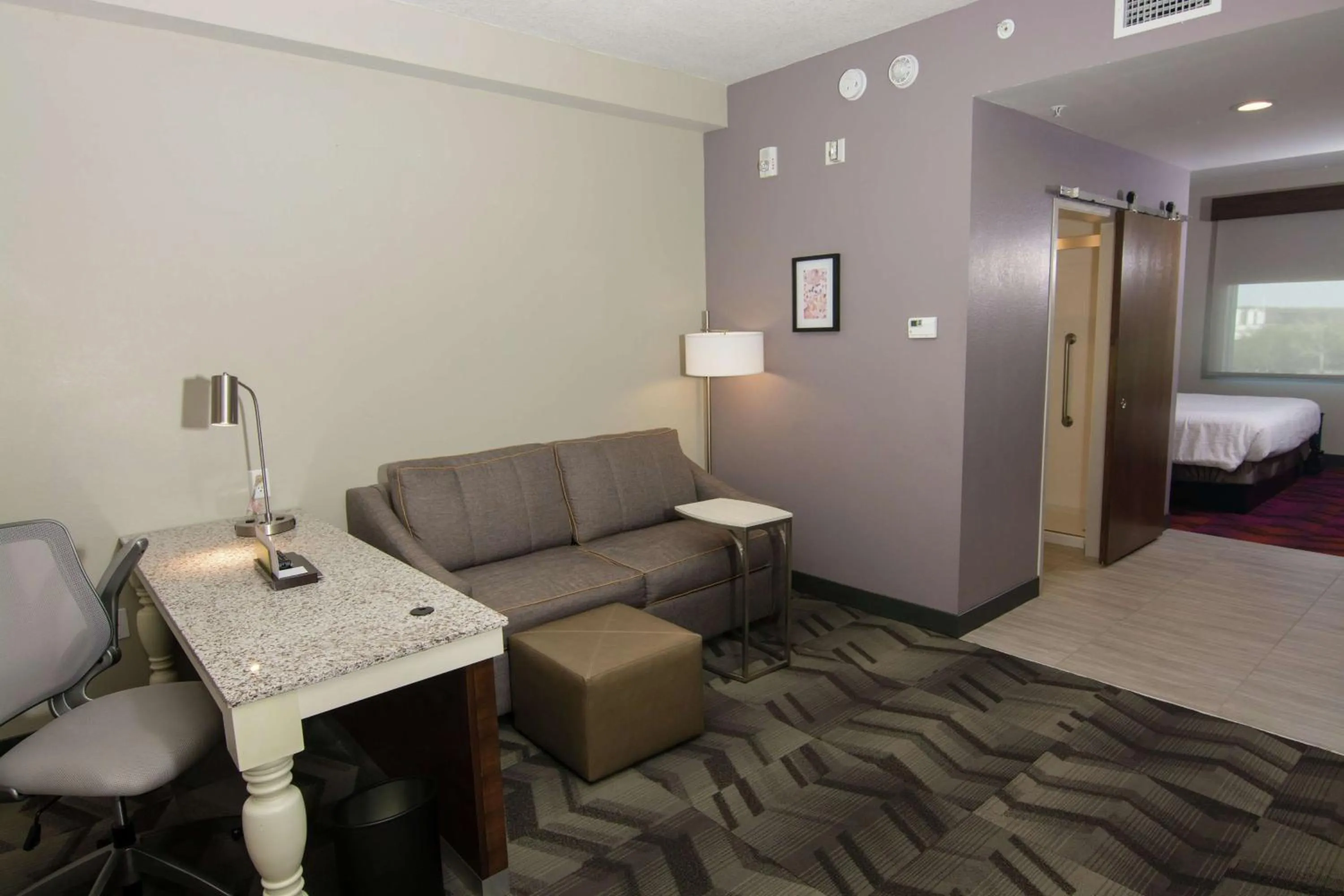 Bedroom, Bed in Hilton Garden Inn Tampa Suncoast Parkway