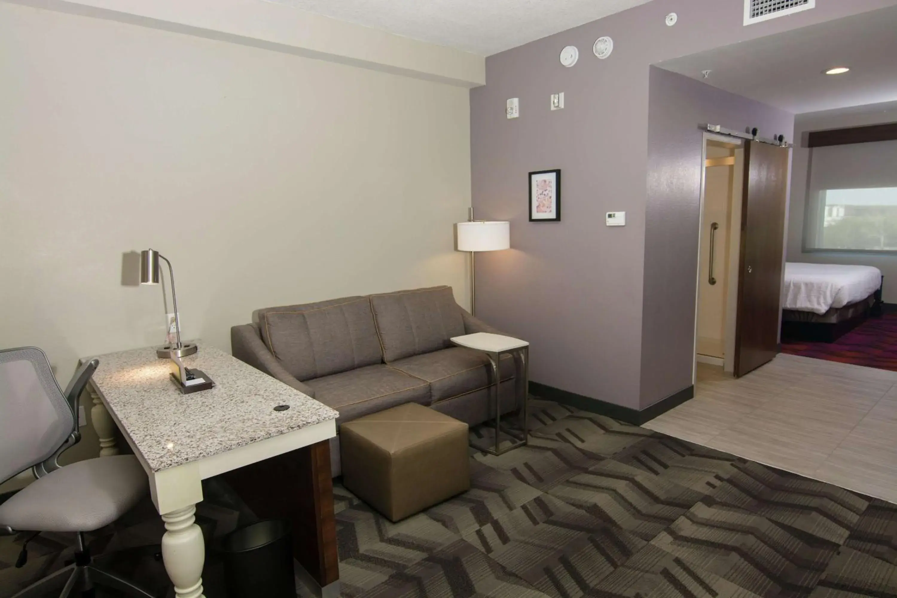 King Junior Suite - Hearing Accessible in Hilton Garden Inn Tampa Suncoast Parkway King Junior Suite - Hearing Accessible in Hilton Garden Inn Tampa Suncoast Parkway