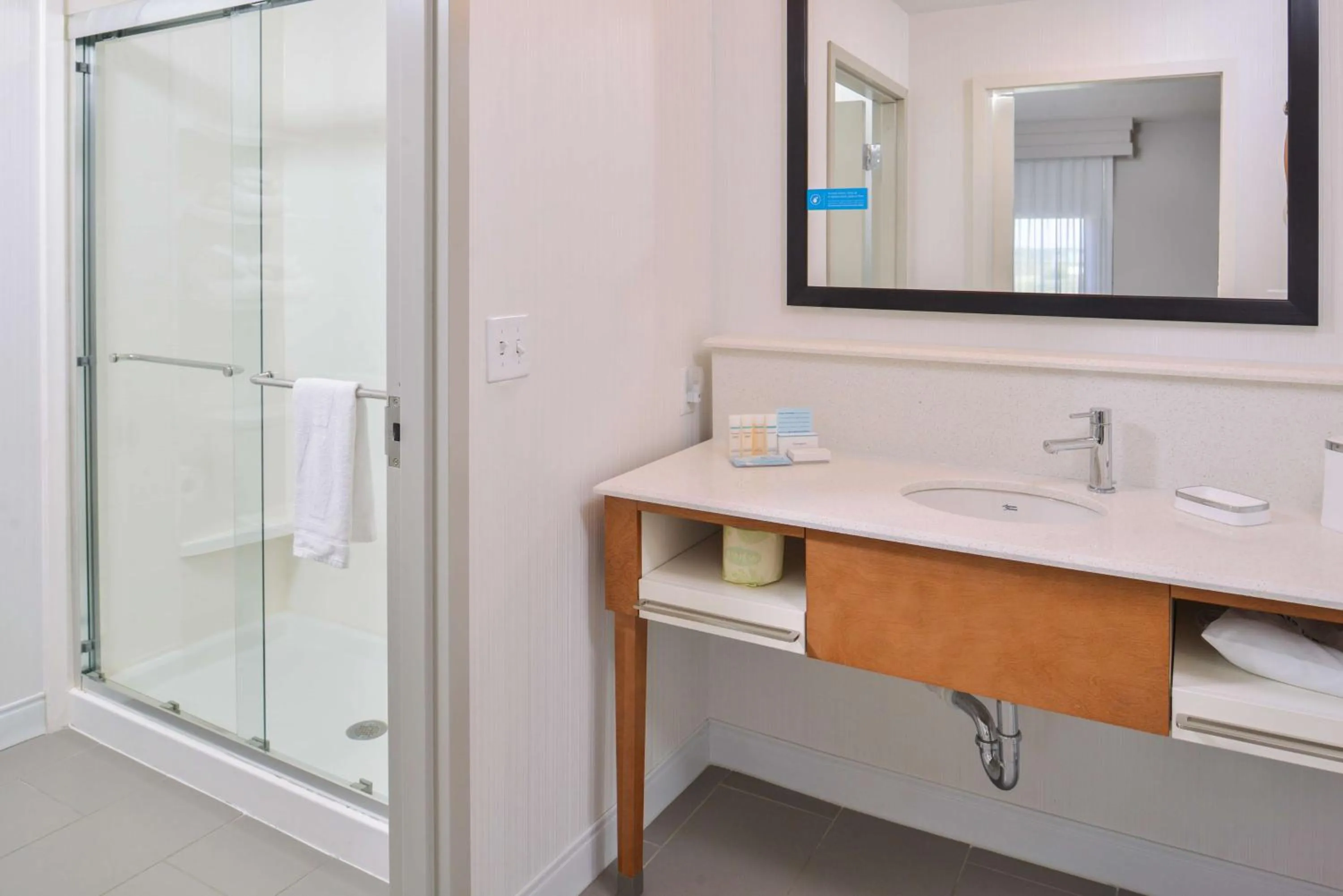 Bathroom in Hampton Inn and Suites Altoona-Des Moines by Hilton