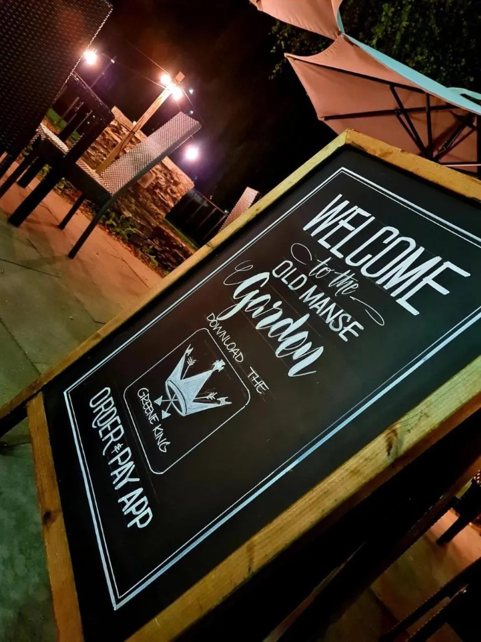 Garden in Old Manse Hotel by Greene King Inns