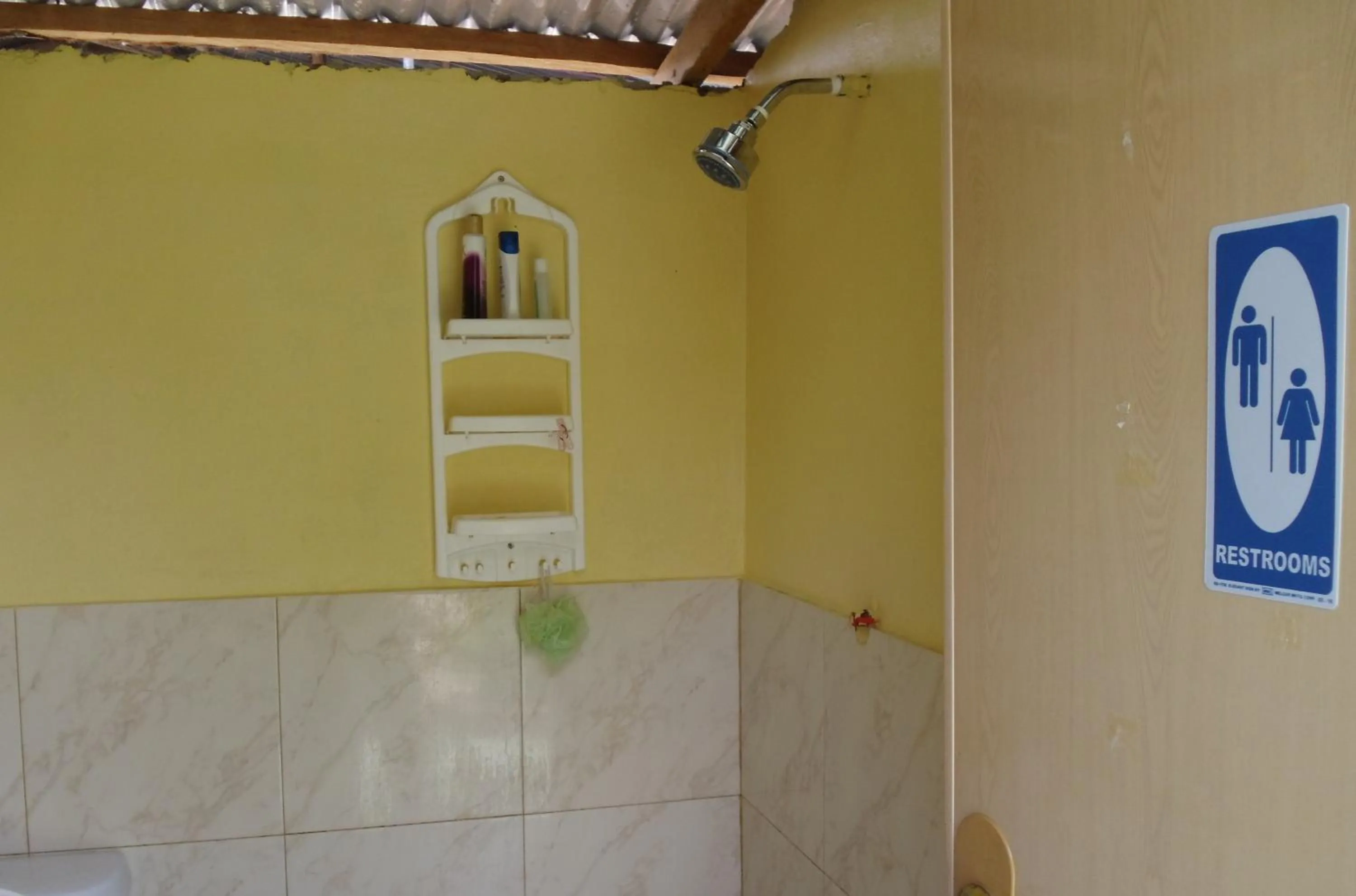 Shower in Moalboal Bamboo Guest House