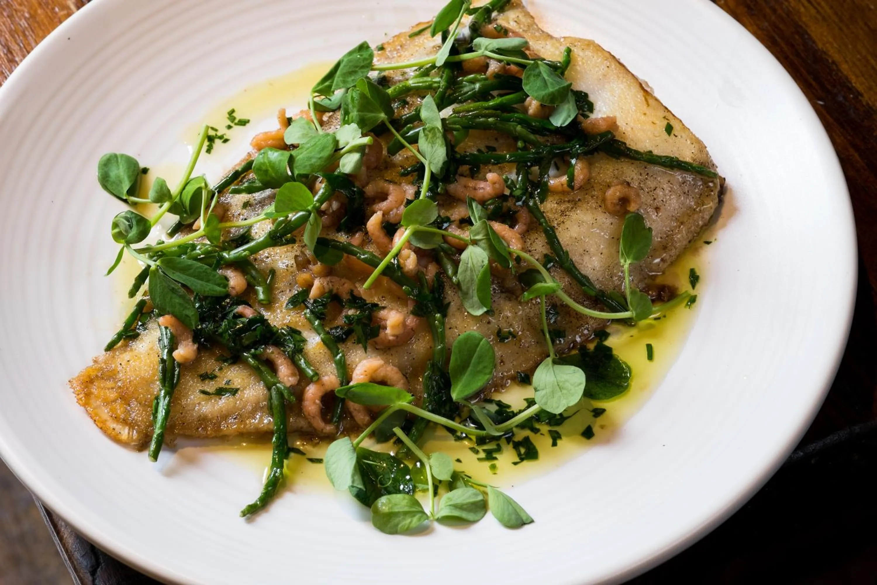Food close-up in The Alexander Pope Hotel