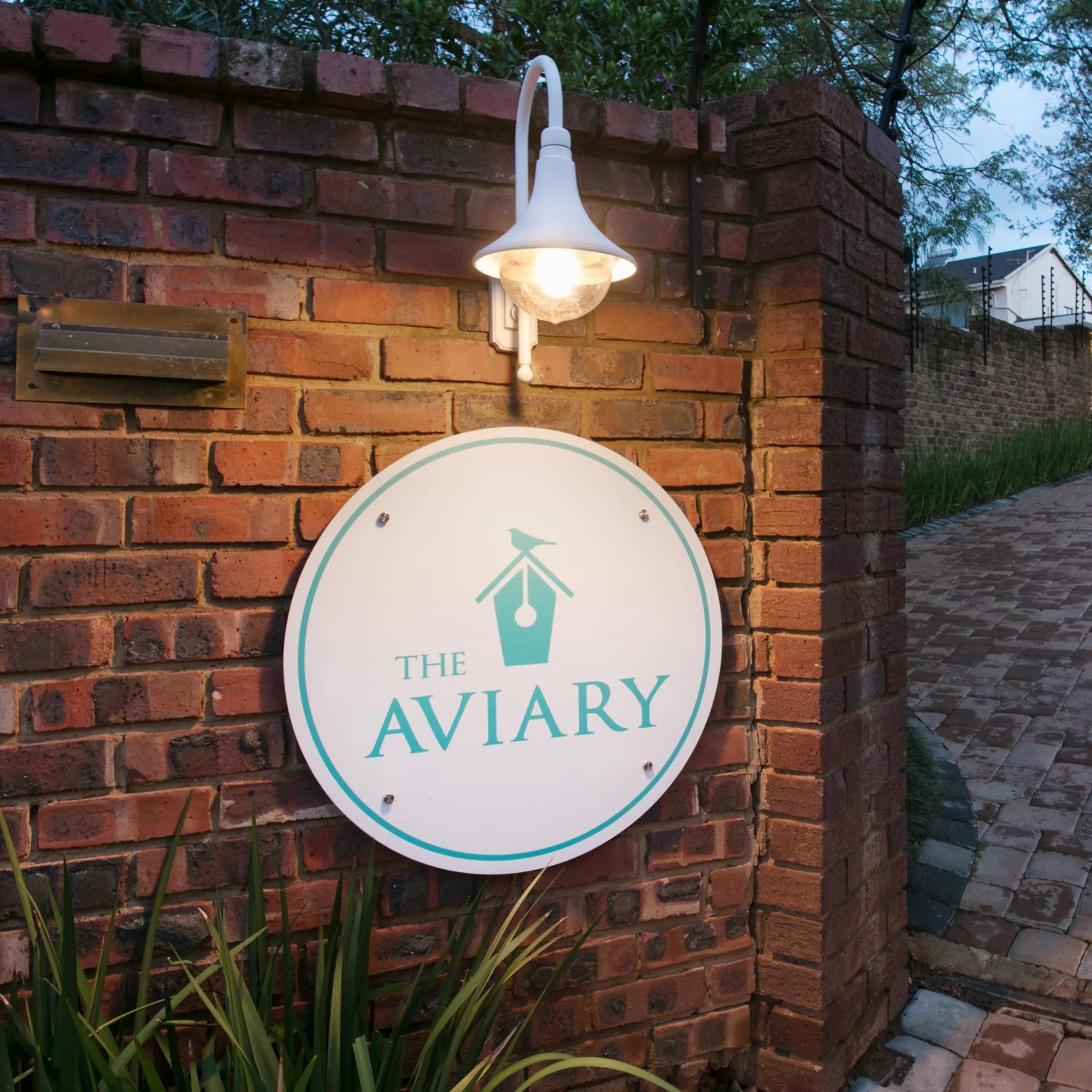 Property logo or sign in The Aviary