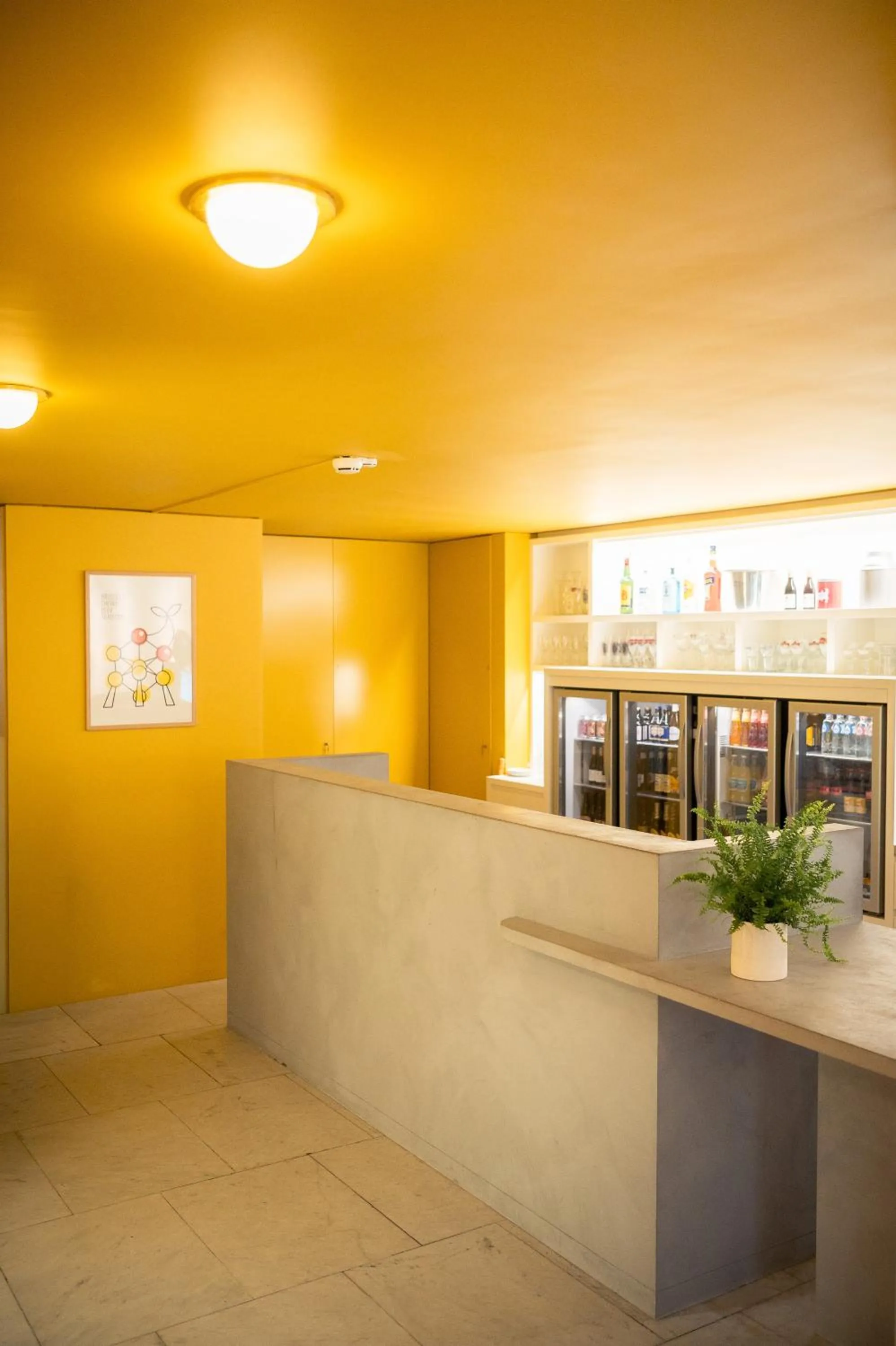 Lobby or reception in Hotel Queen Anne