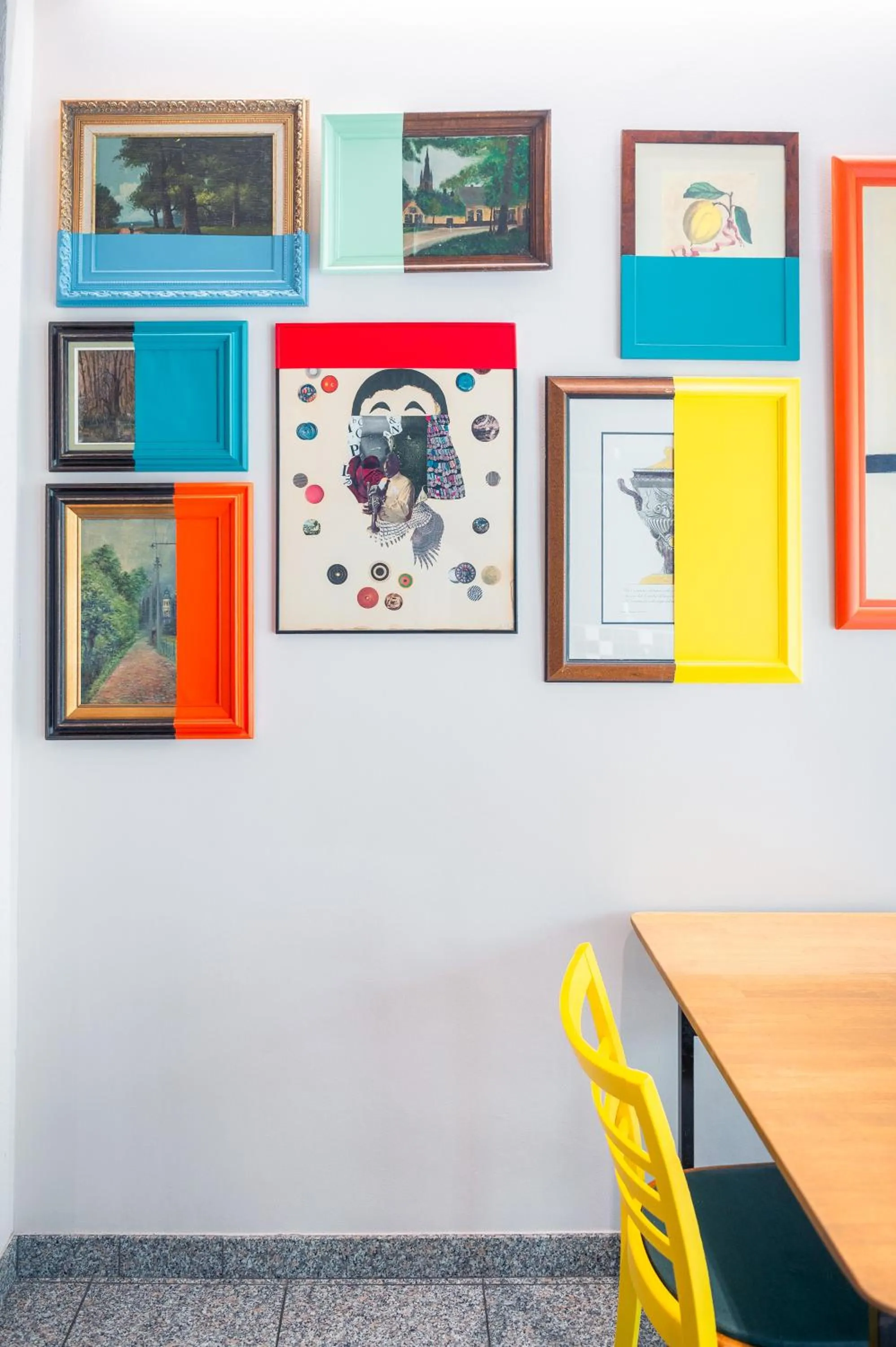 Decorative detail in Hotel Queen Anne