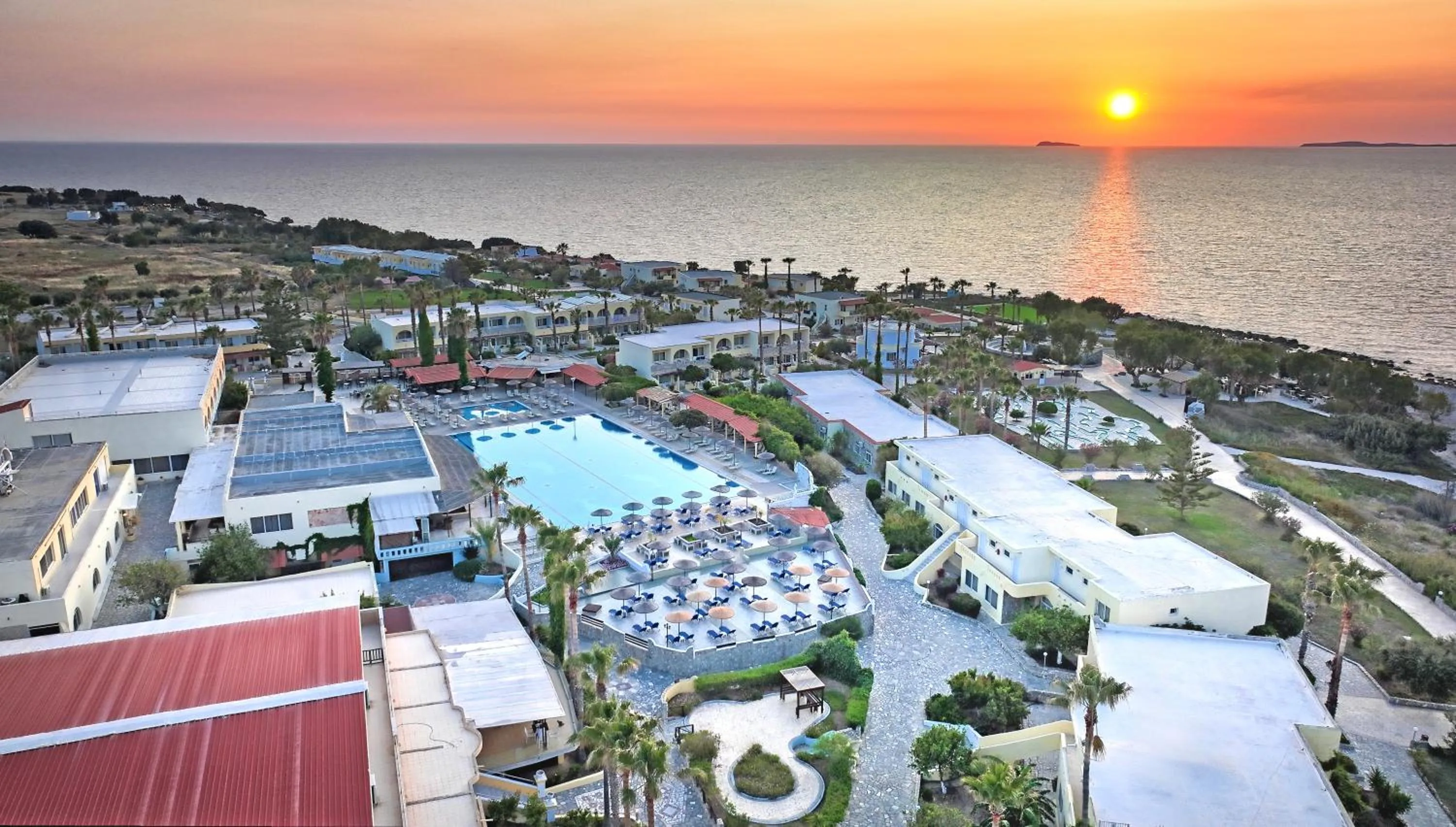 Bird's eye view in Eurovillage Achilleas Hotel