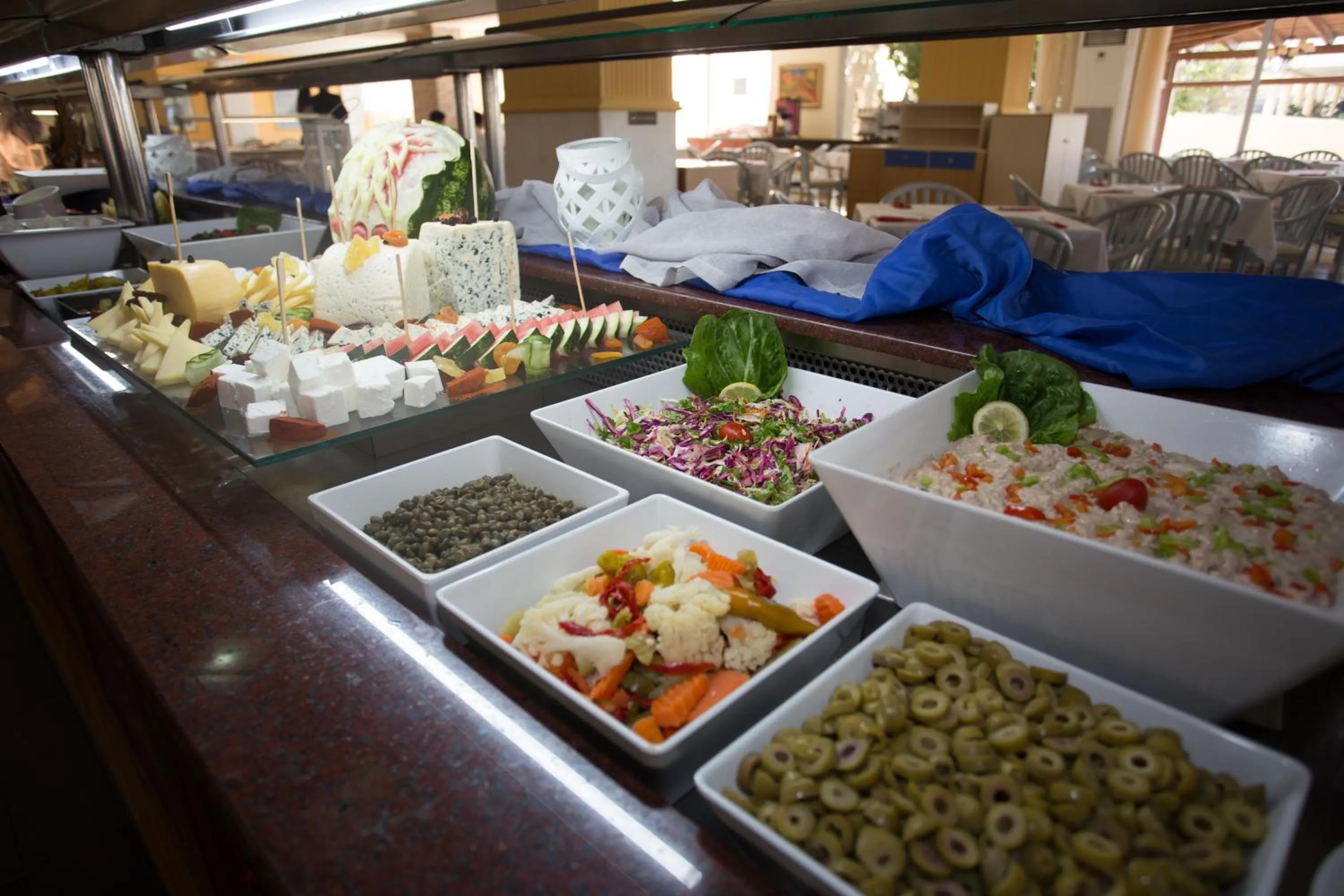 Restaurant/places to eat in Eurovillage Achilleas Hotel