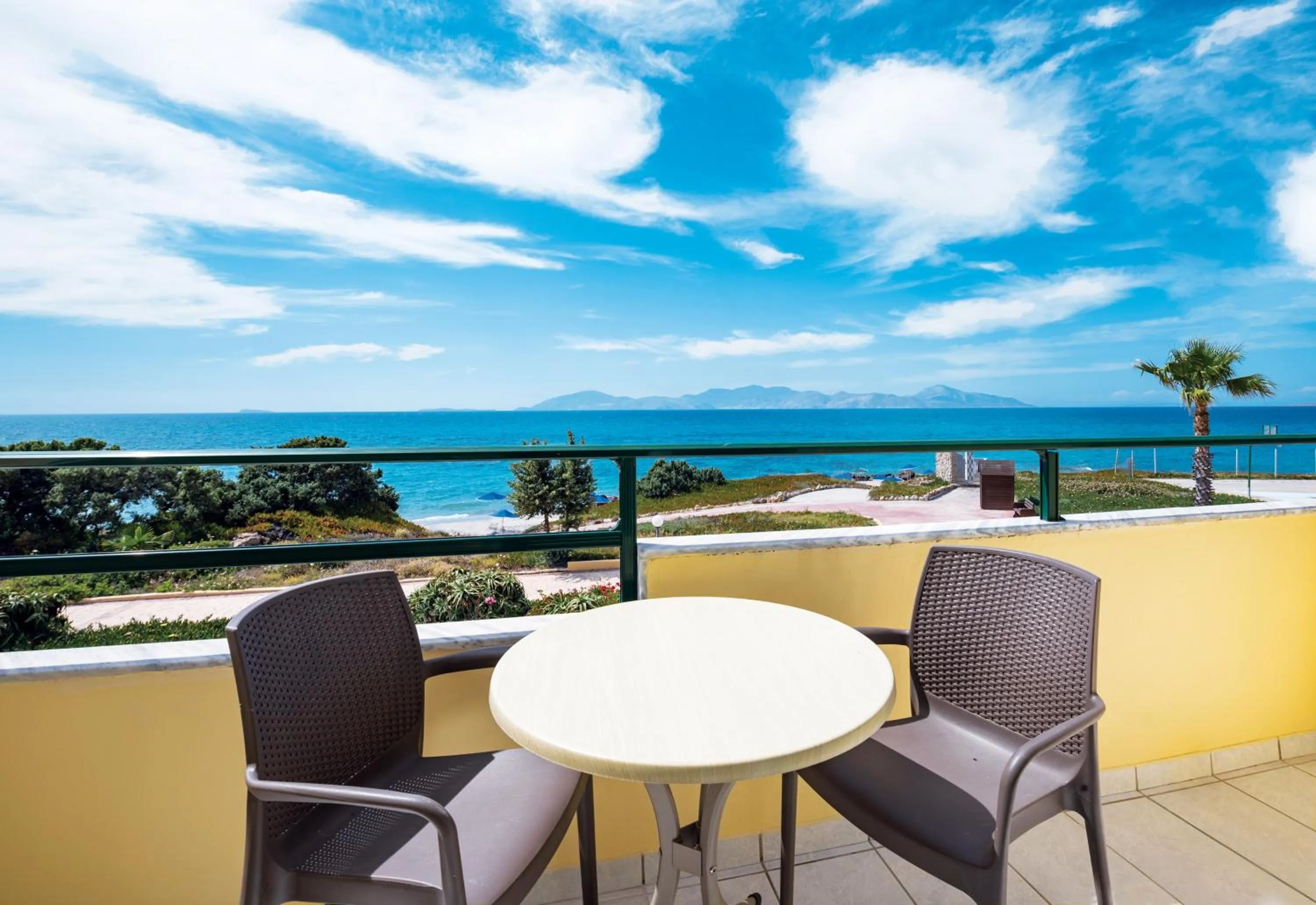 Balcony/Terrace in Eurovillage Achilleas Hotel