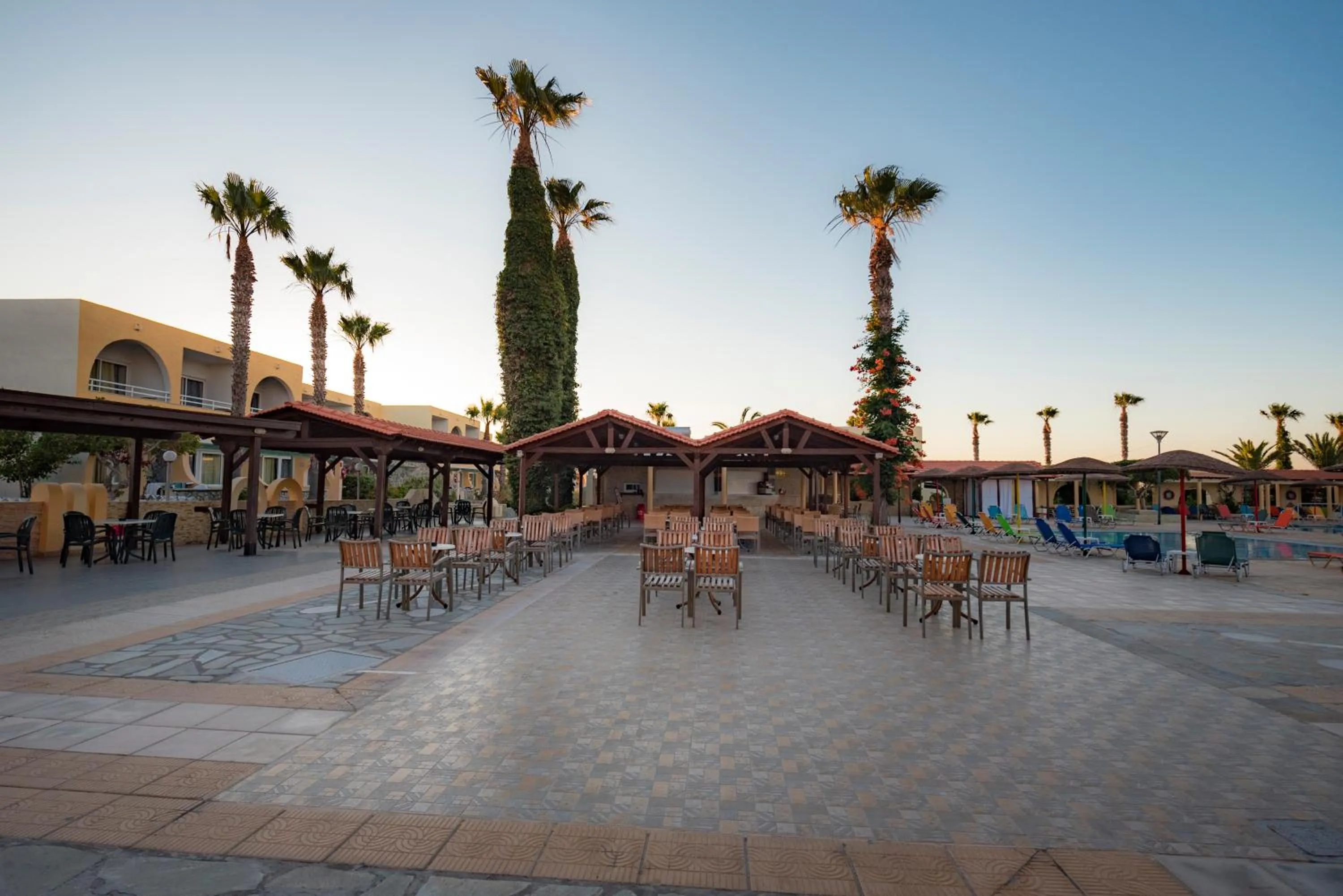 Area and facilities in Eurovillage Achilleas Hotel