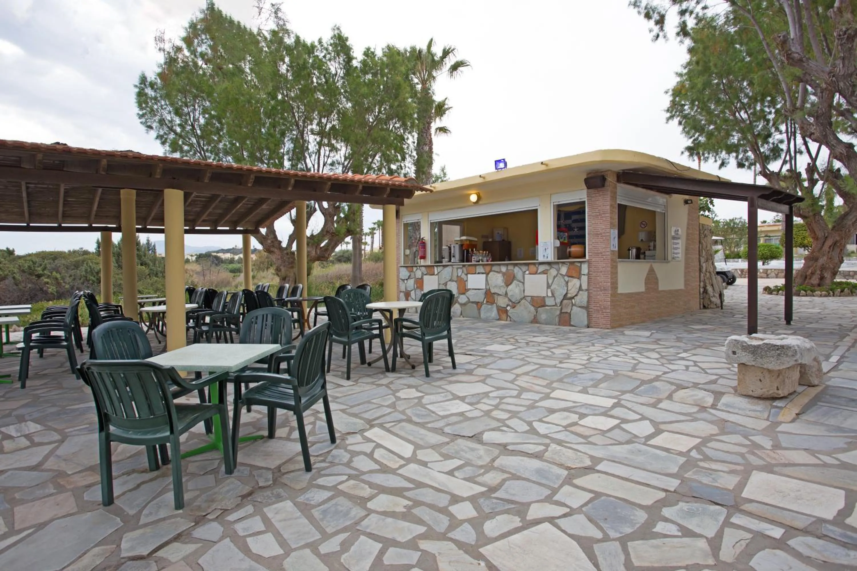 Lounge or bar in Eurovillage Achilleas Hotel