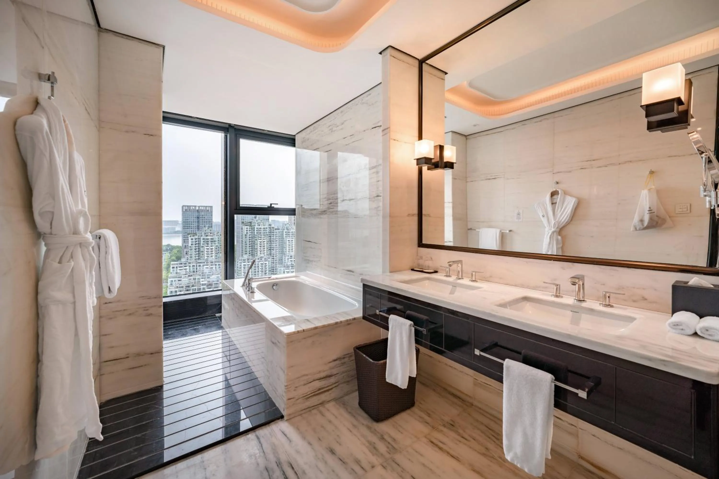 Bathroom in voco - Hangzhou Binjiang Minghao by IHG