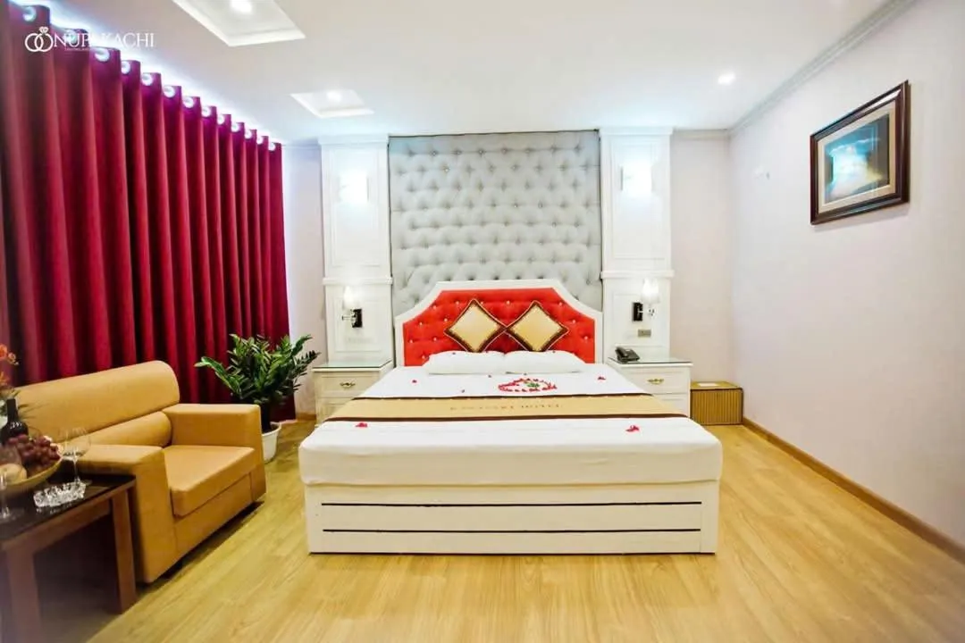 Bed in Kawasaki Hotel Cầu Giấy