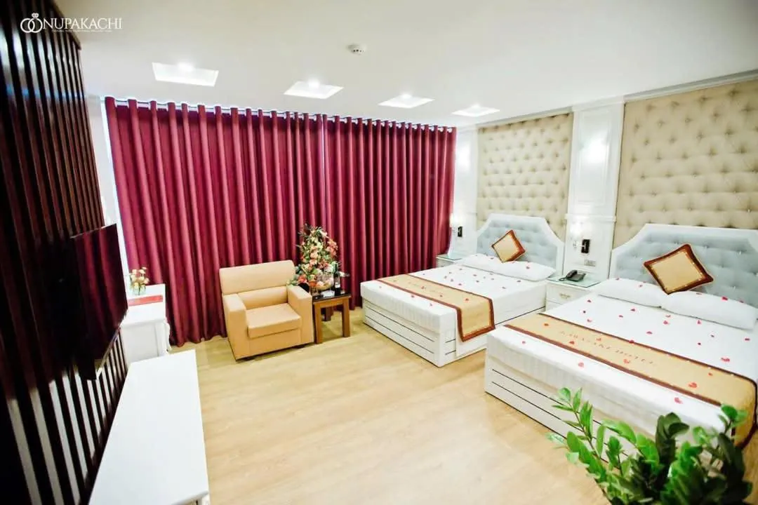 Bed in Kawasaki Hotel Cầu Giấy