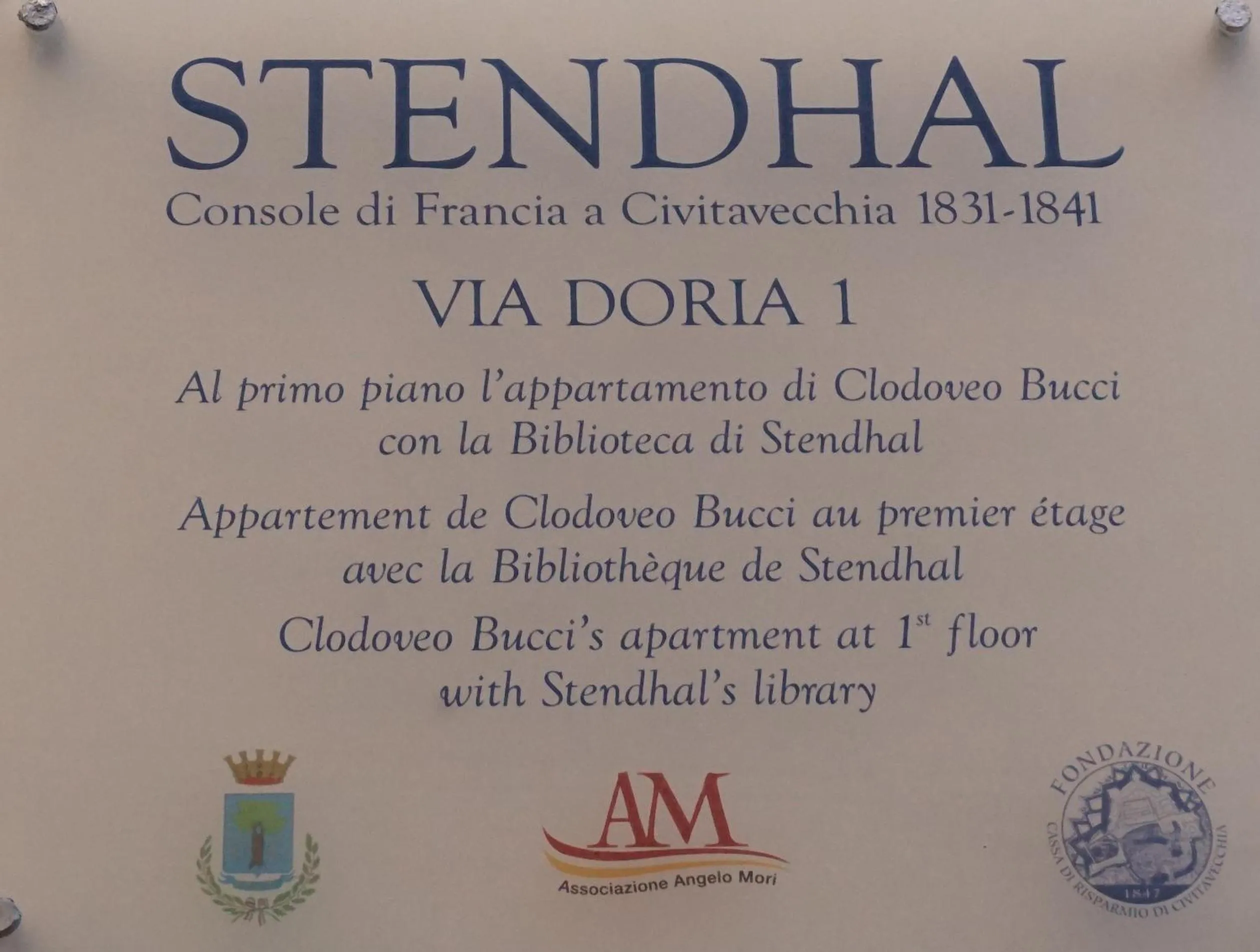 Decorative detail in Residence Stendhal Guest House