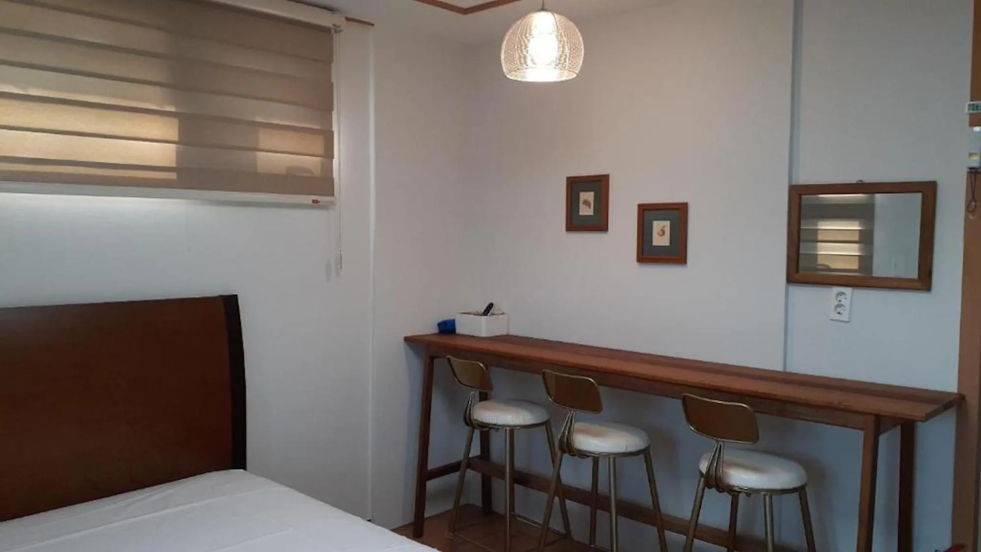 Bed in Sungsan Woori House Pension