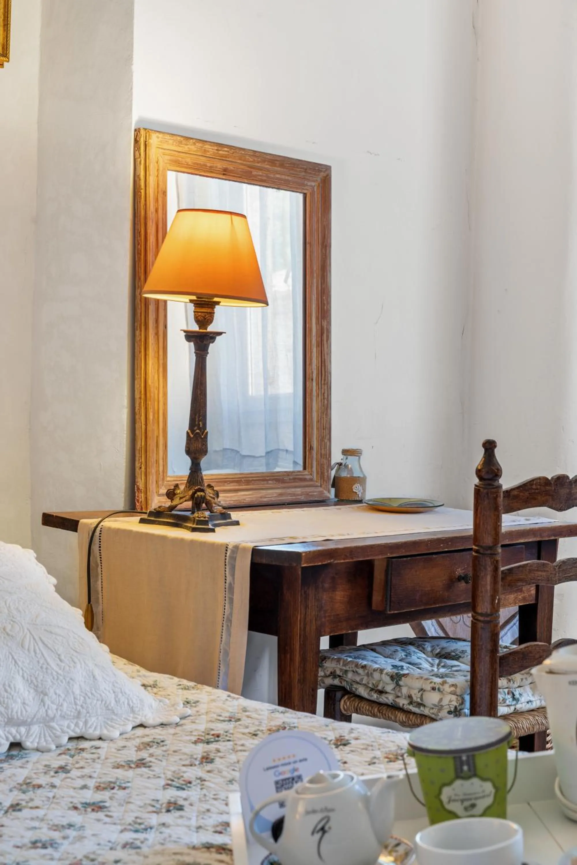 Bedroom in L'ORANGERIE Chambres d'hotes de charme