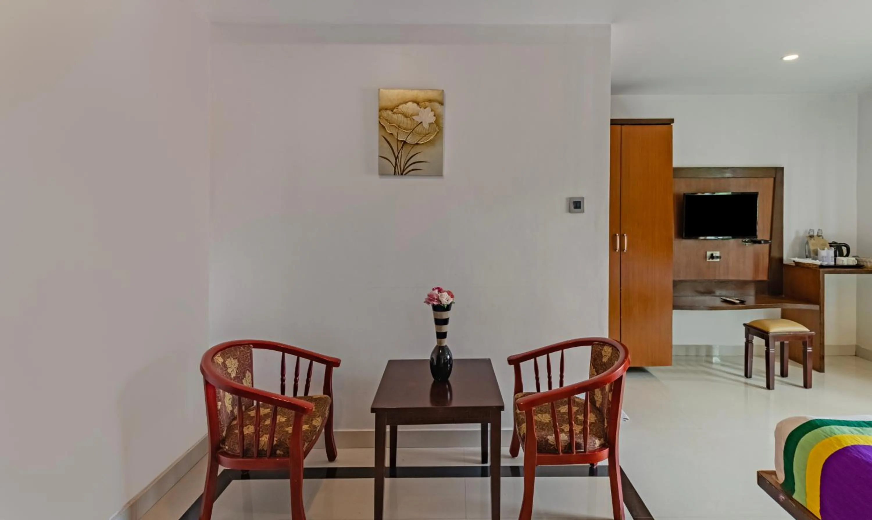 Seating area in Treebo Premium Palmyra Milford, 2 Km From Alleppey Beach