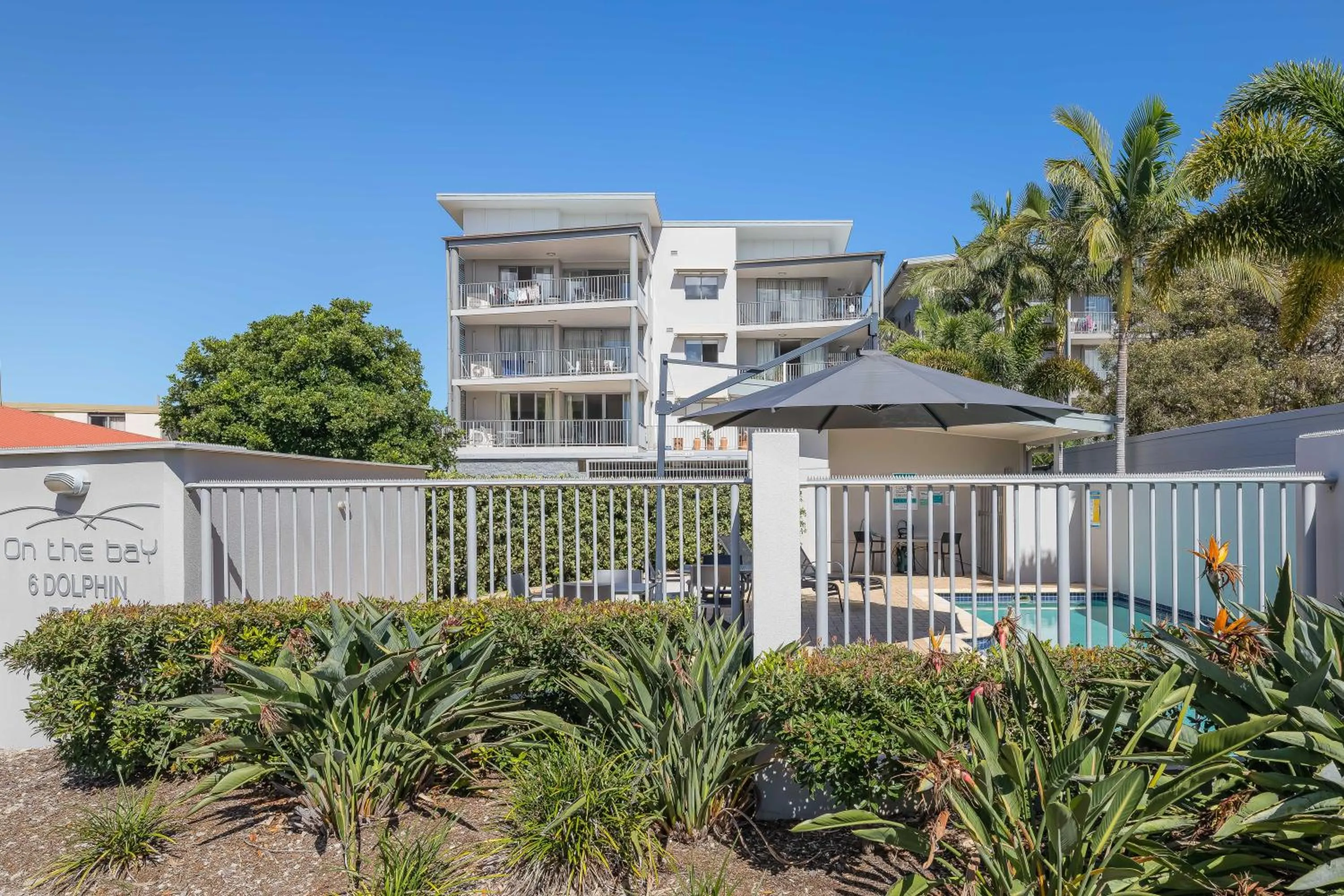 Property building in On the Bay Apartments